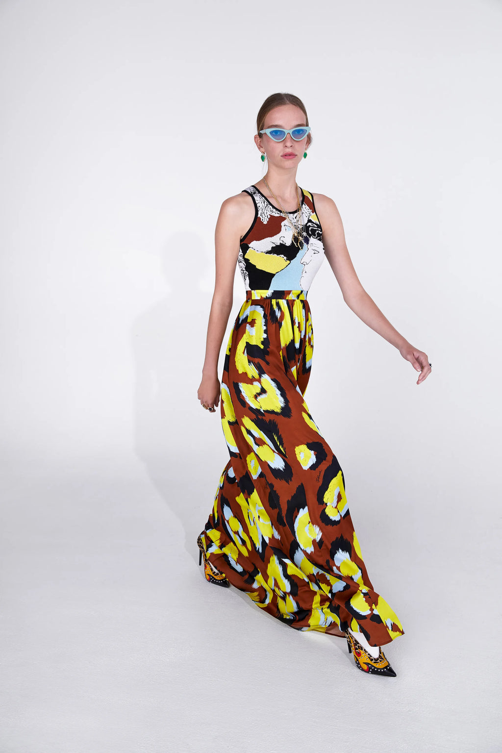 Just Cavalli x Roberto Cavalli 2019 Resort Collection Maxi Dress