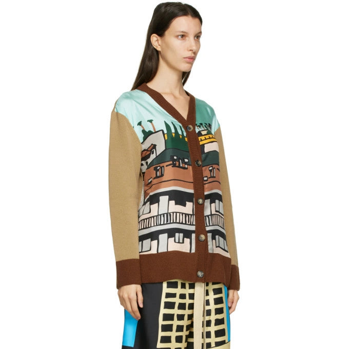 LOEWE PRINTED CARDIGAN