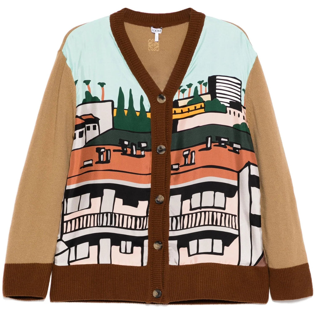LOEWE PRINTED CARDIGAN
