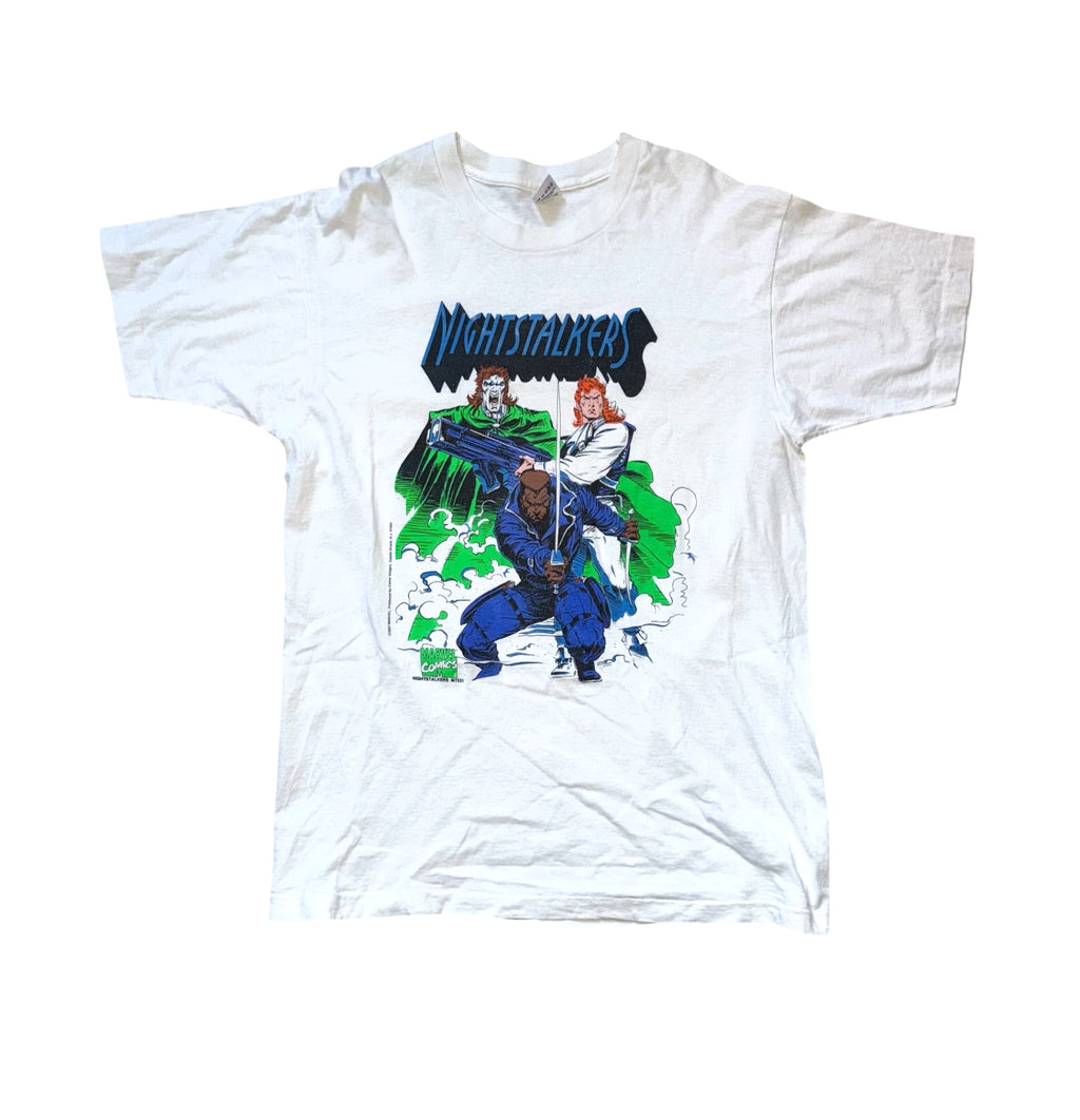 Vintage 90's Nightstalkers Marvel  T-Shirt