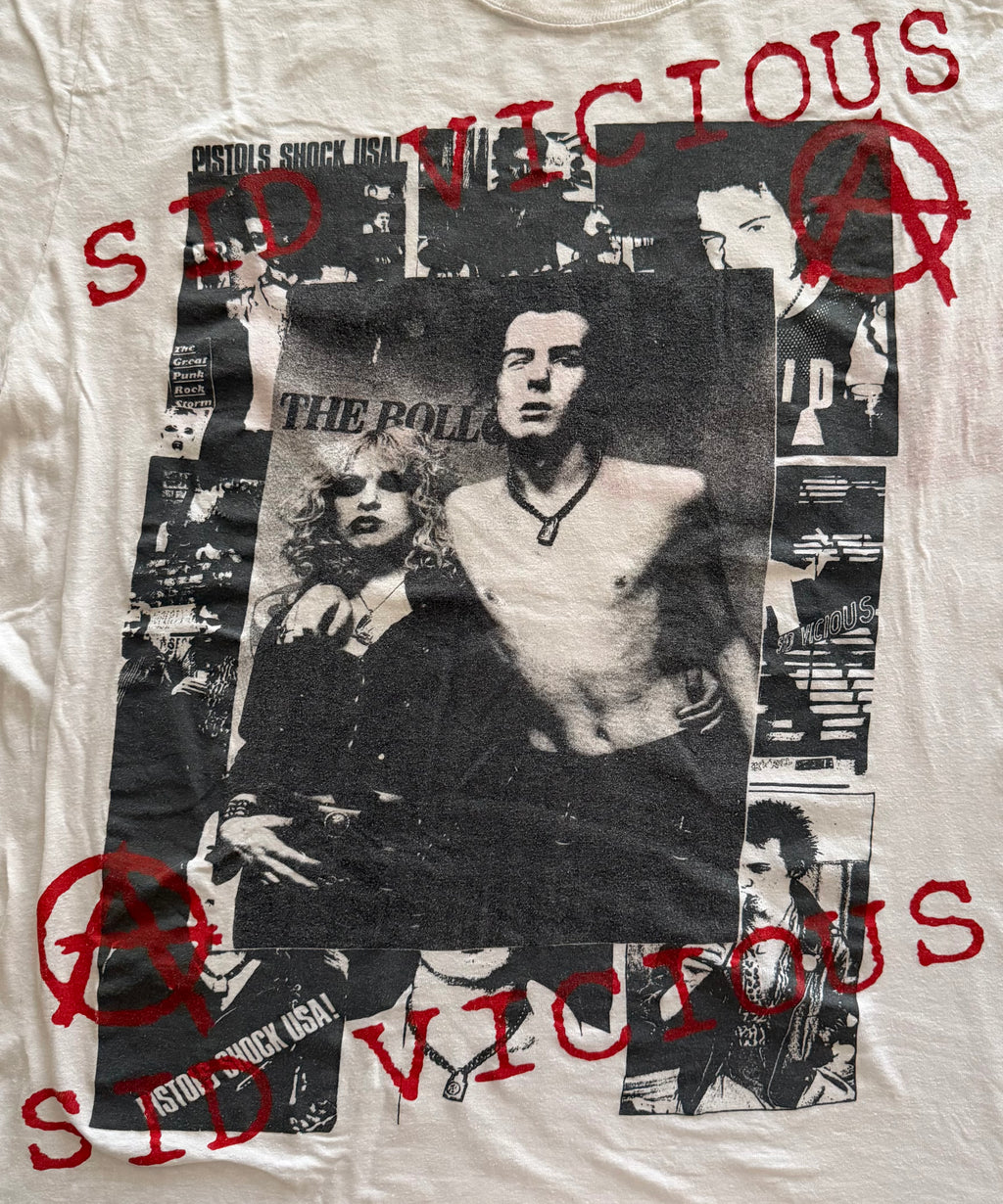 Vintage Sex Pistols Sid Vicious 90s T-Shirt
