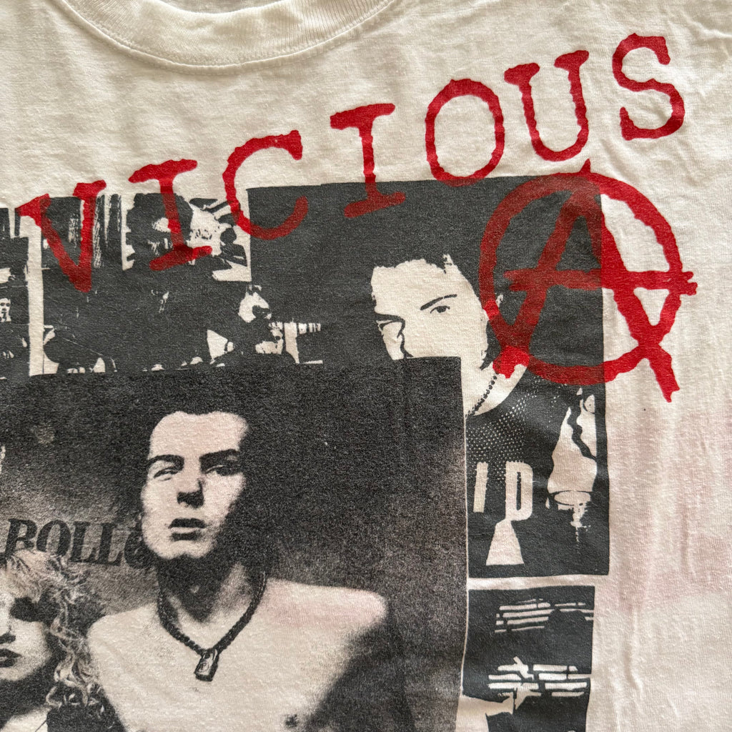 Vintage Sex Pistols Sid Vicious 90s T-Shirt