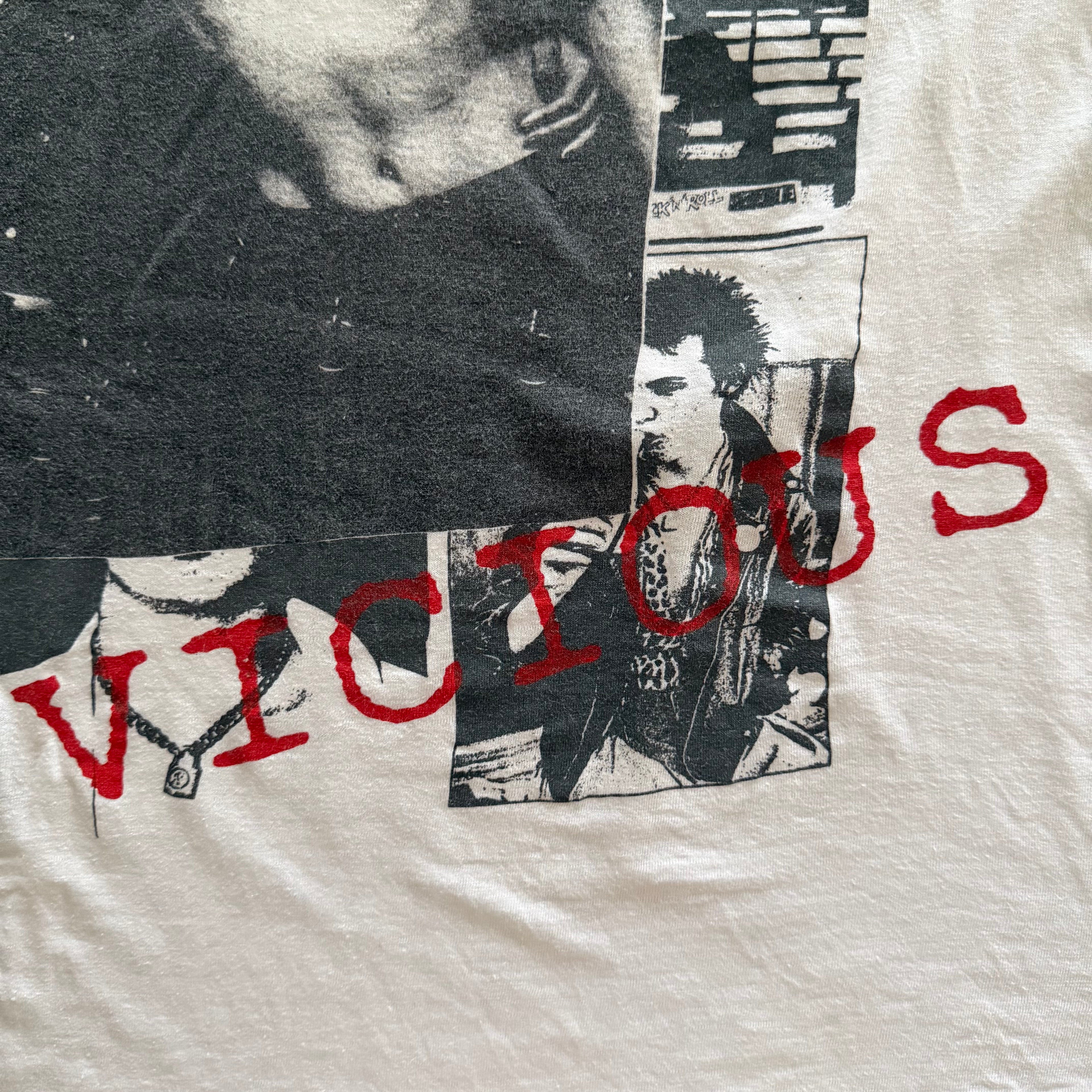 Vintage Sex Pistols Sid Vicious 90s T-Shirt