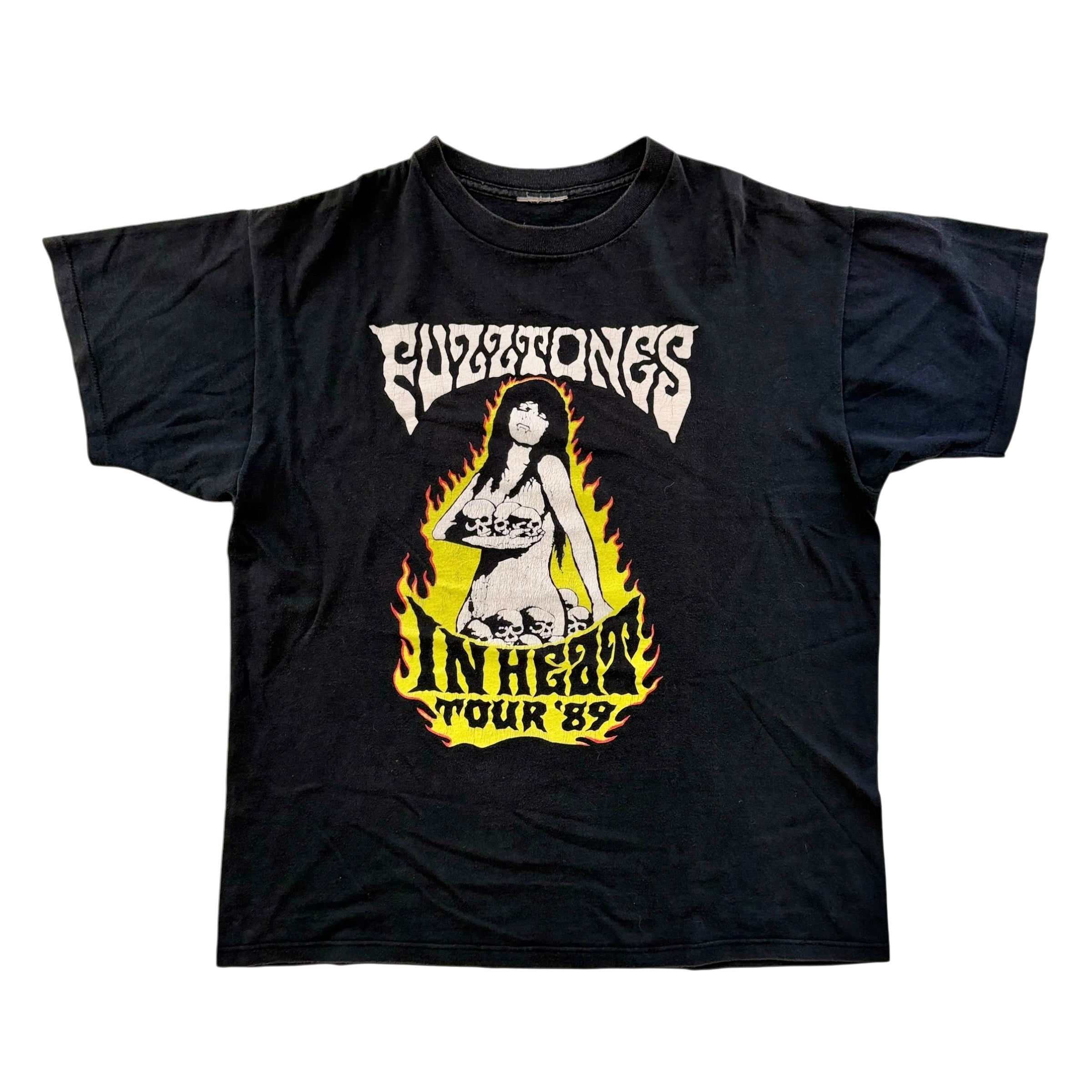 Vintage The Fuzztones "In Heat" 1989 Band T-Shirt