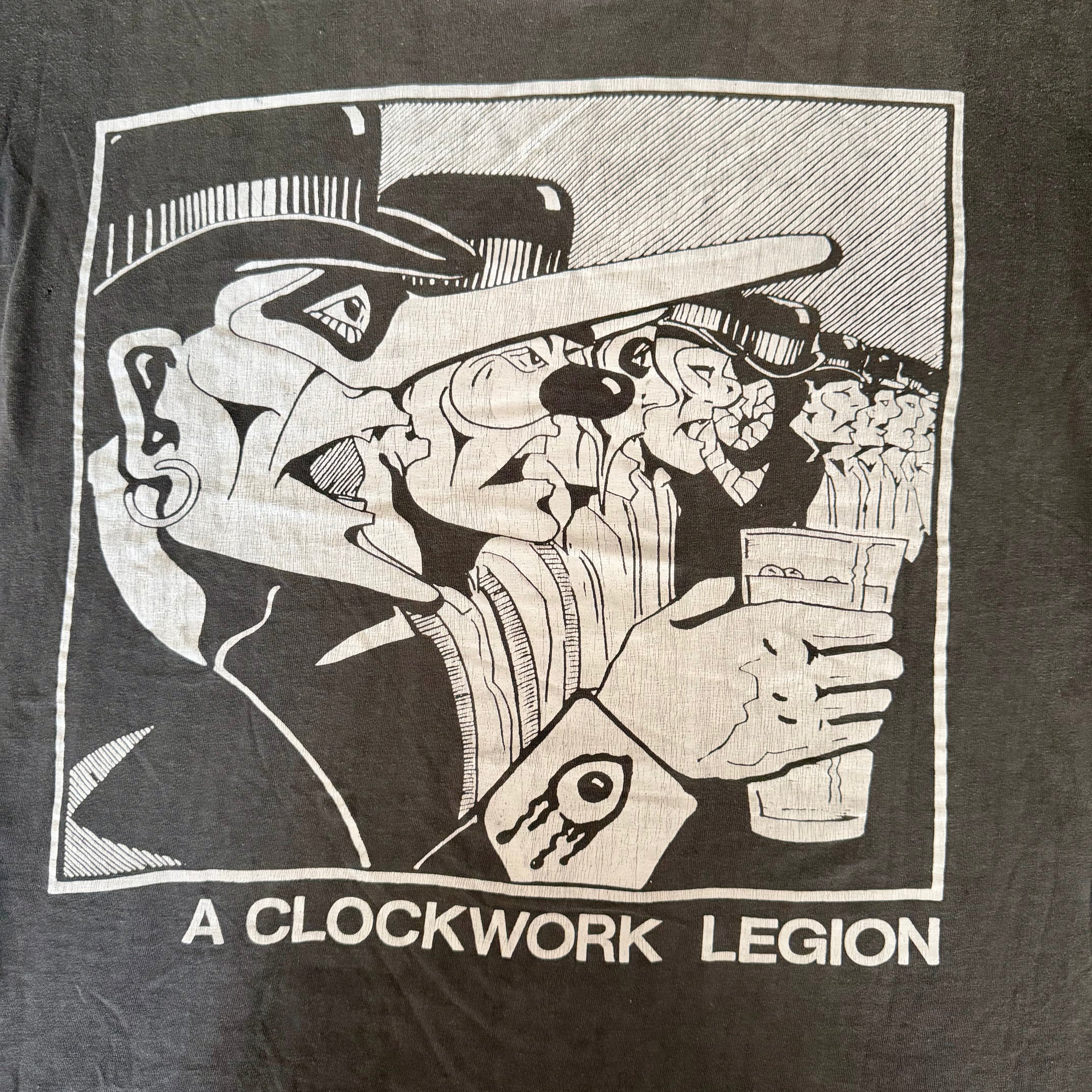 Vintage Major Accident "A Clockwork Legion" 1984 Band T-Shirt