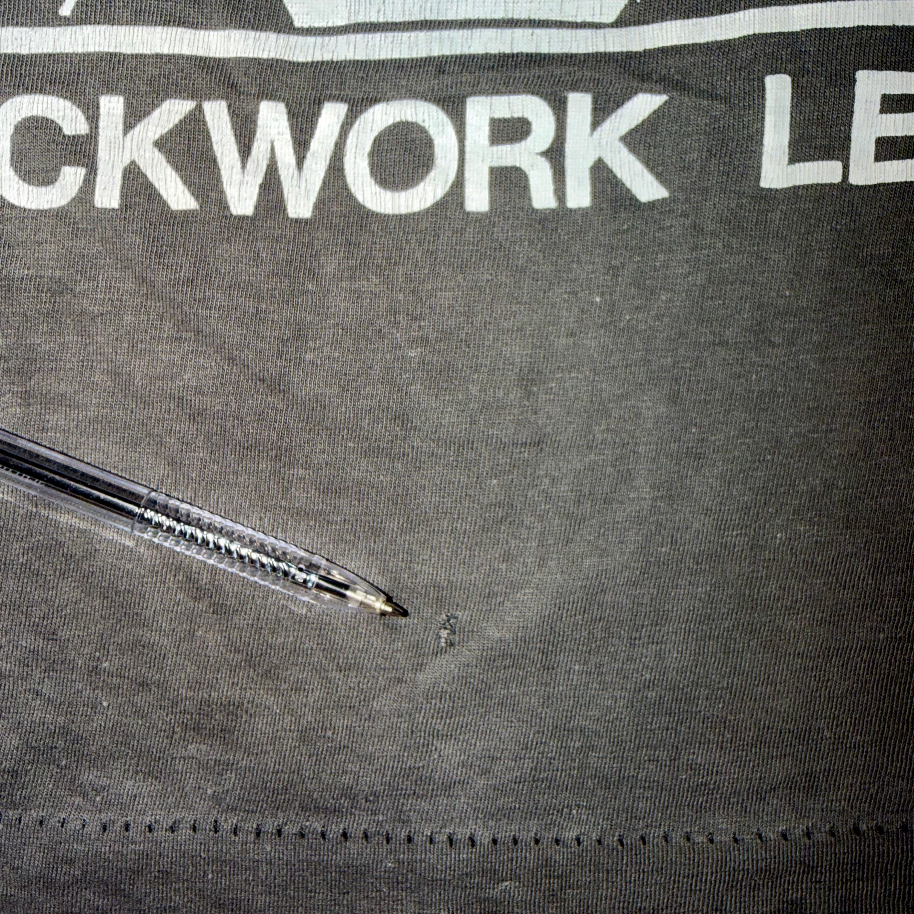 Vintage Major Accident "A Clockwork Legion" 1984 Band T-Shirt