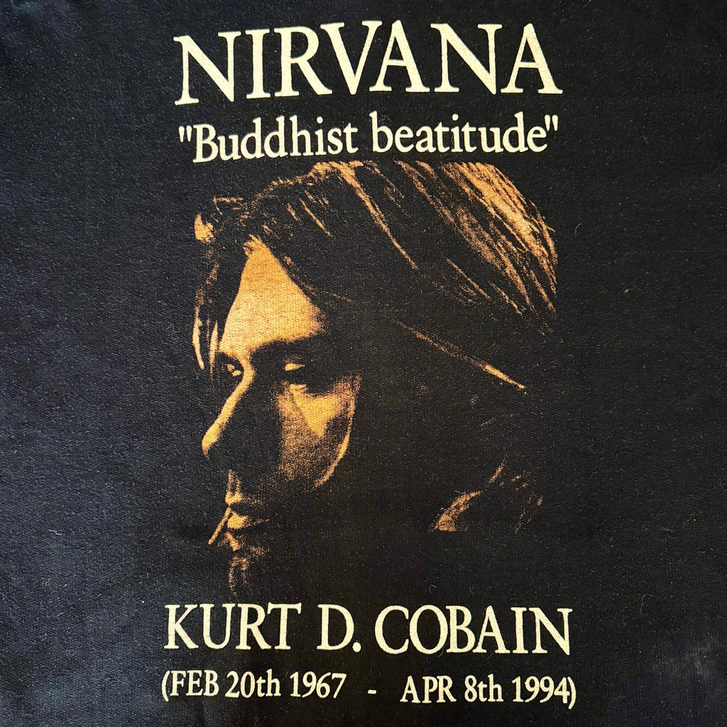 Vintage Nirvana Kurt Cobain Band Full-zip Hoodie