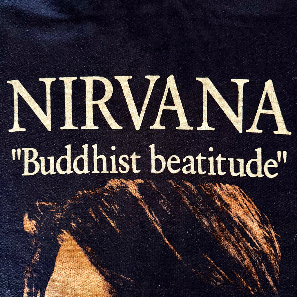 Vintage Nirvana Kurt Cobain Band Full-zip Hoodie