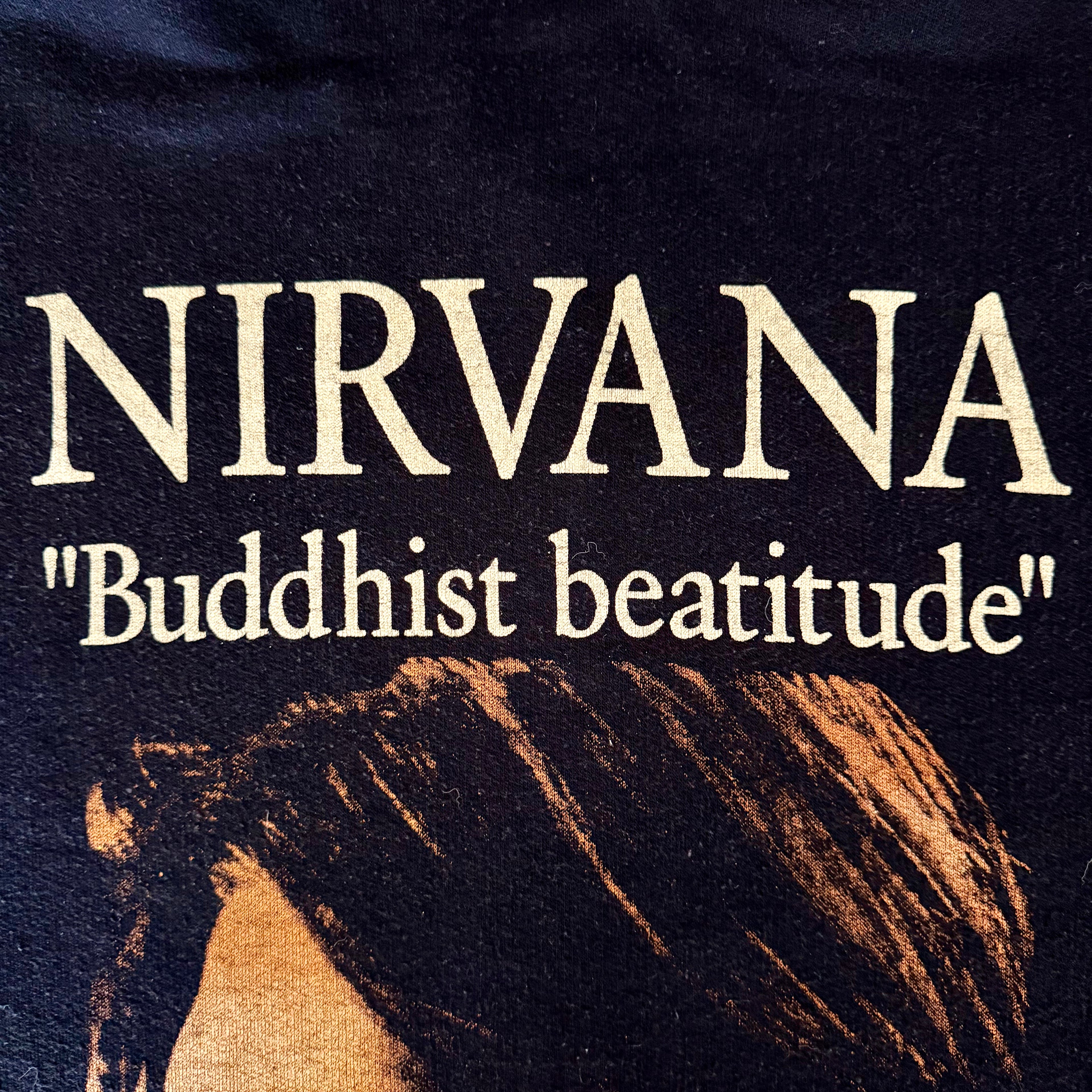Vintage Nirvana Kurt Cobain Band Full-zip Hoodie