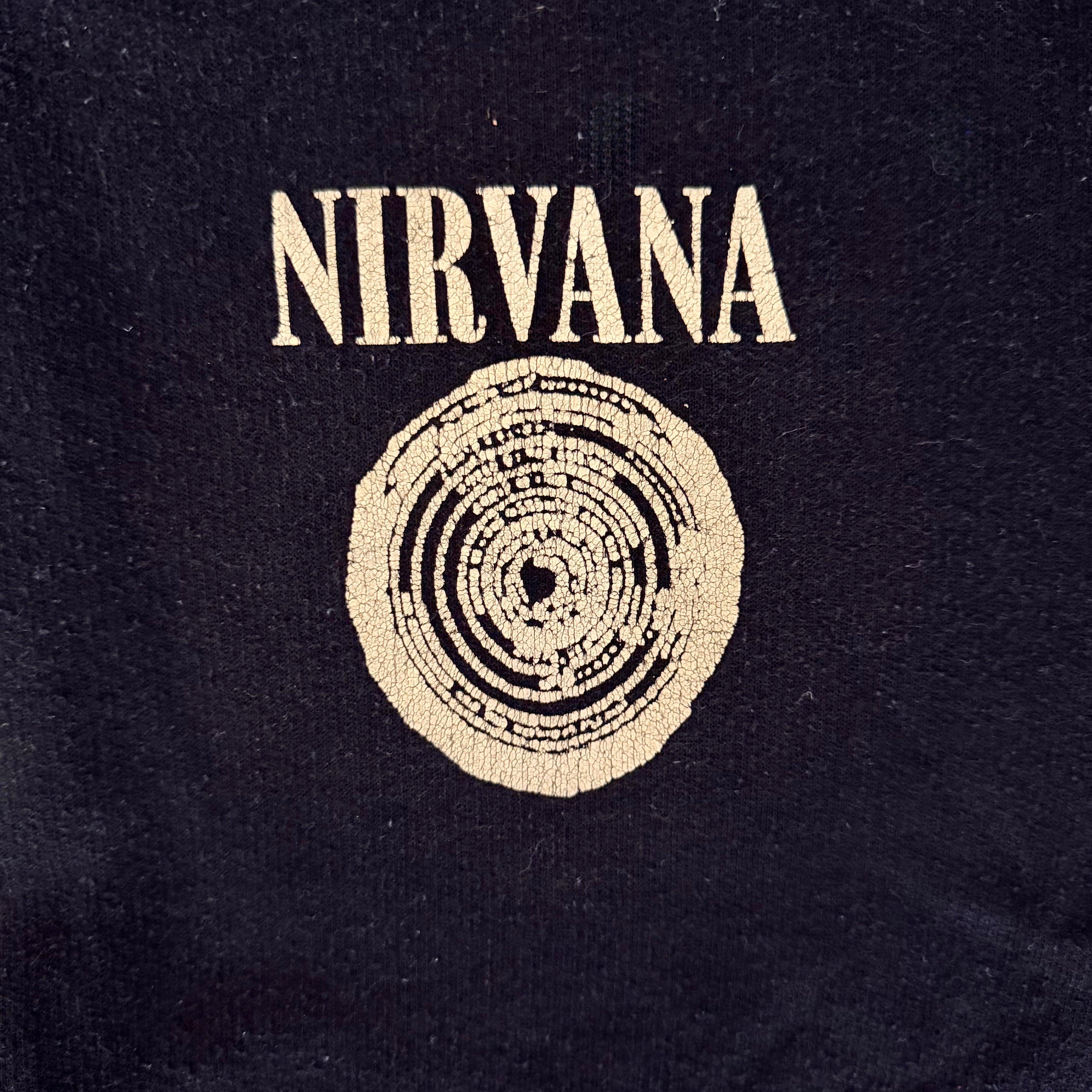 Vintage Nirvana Kurt Cobain Band Full-zip Hoodie