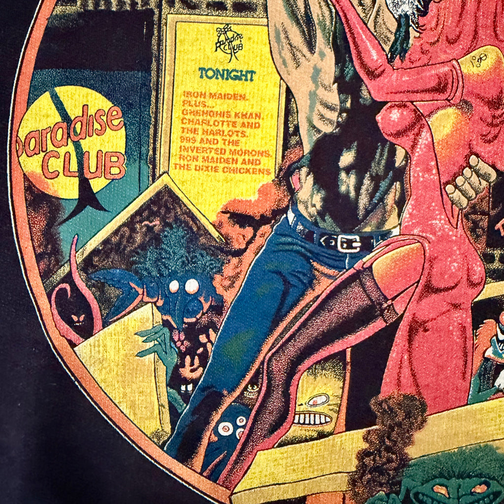 Vintage Iron Maiden 90s Band Hoodie