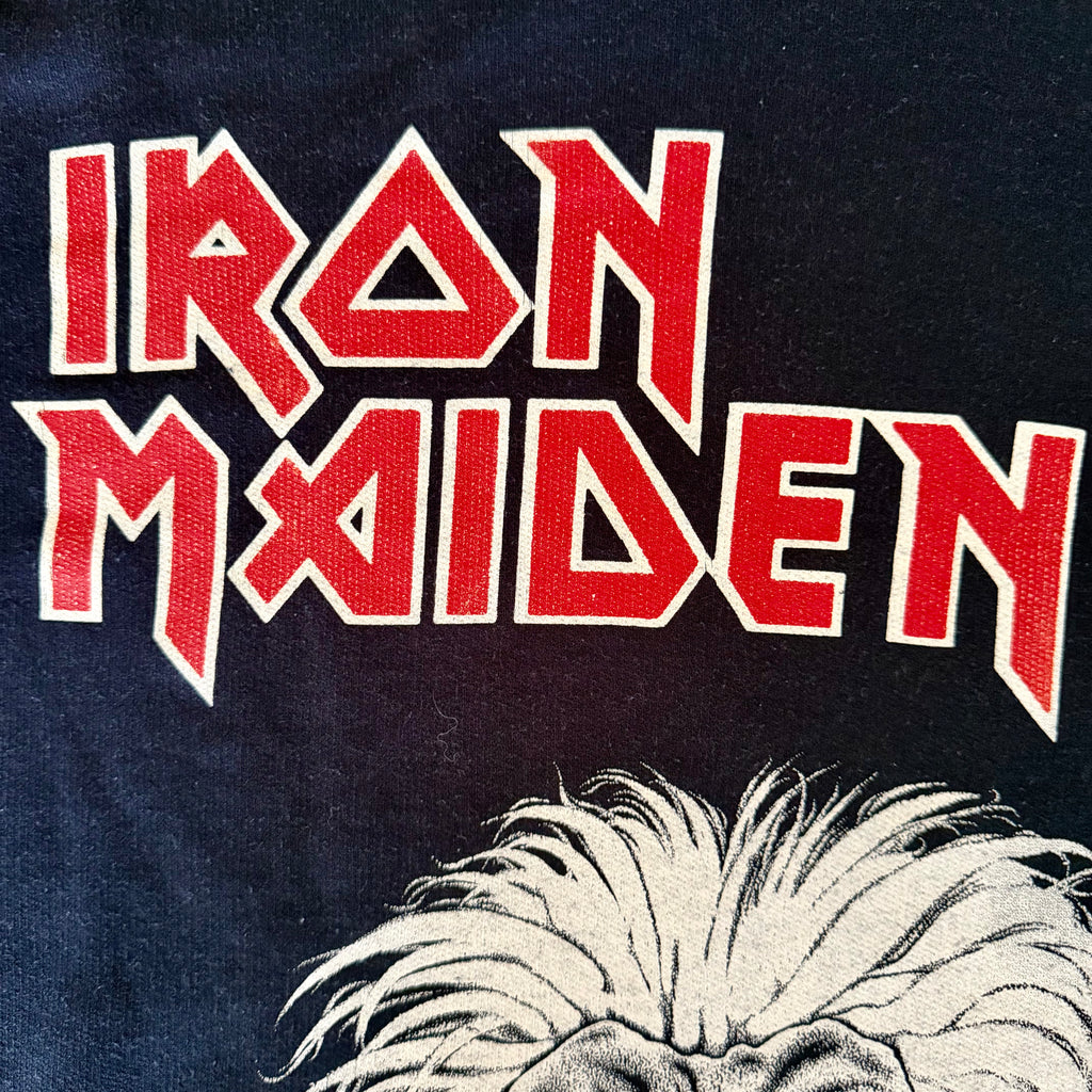 Vintage Iron Maiden 90s Band Hoodie