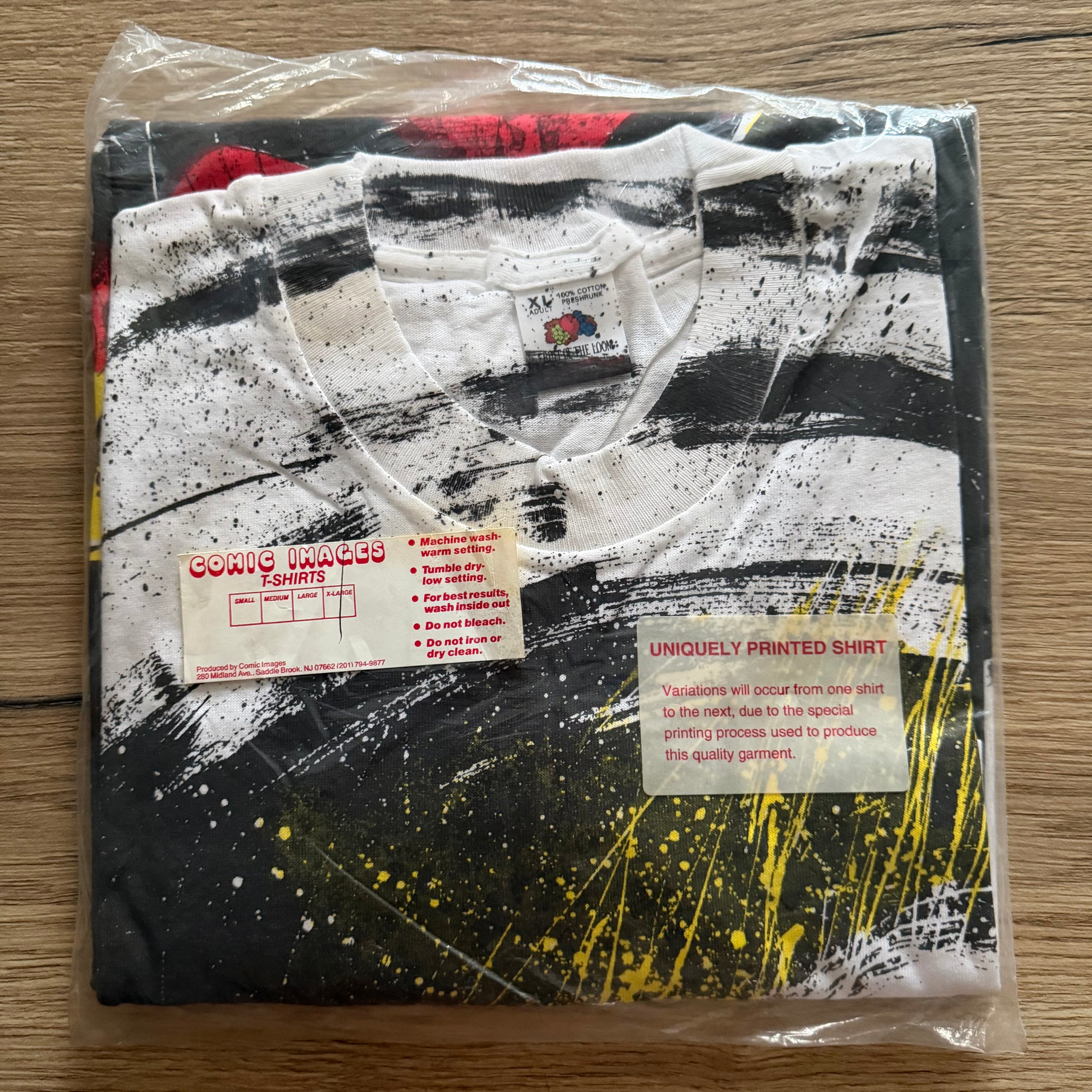 Vintage 90's Punisher Mega Print Marvel T-Shirt