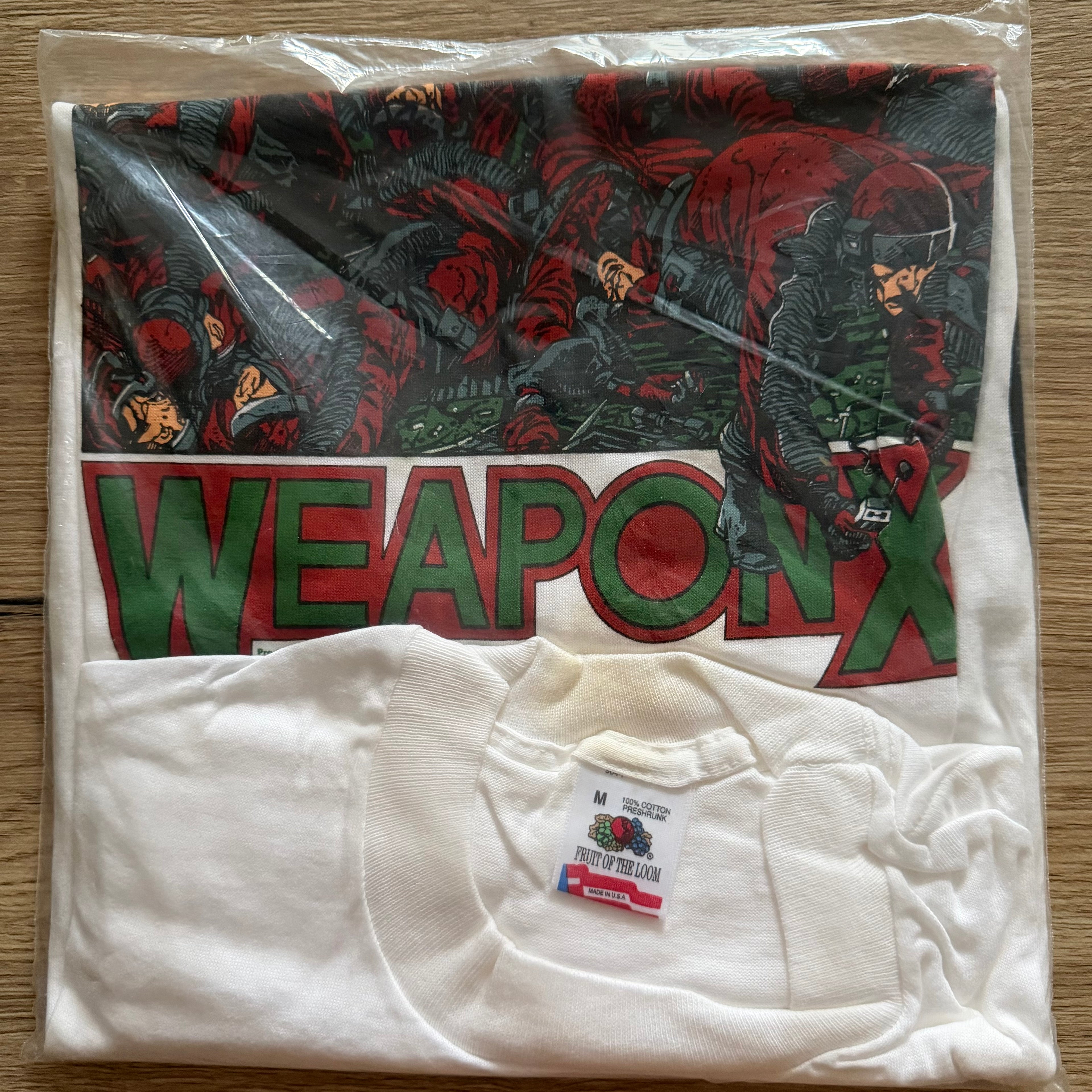 Vintage 90's Weapon X Marvel T-Shirt