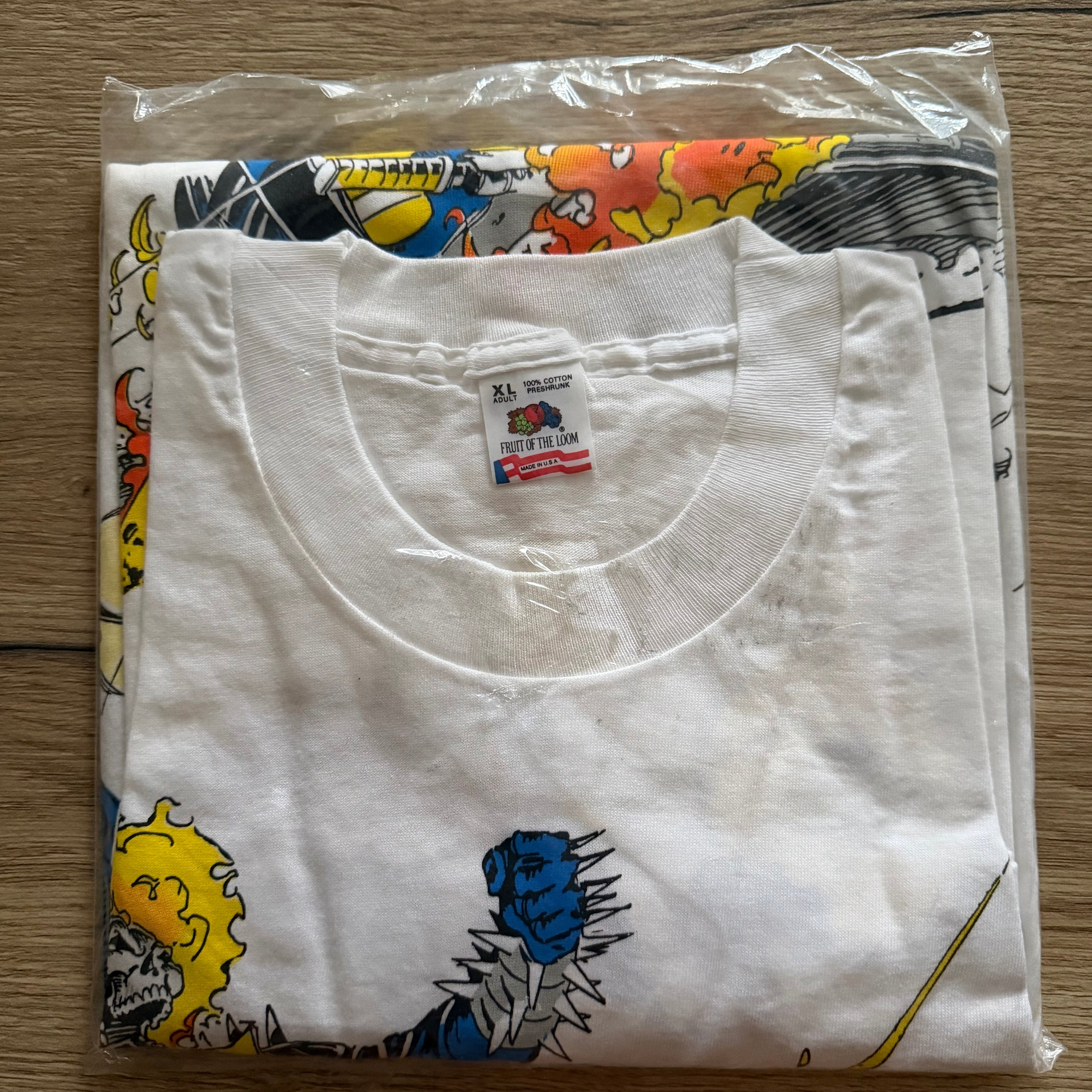 90年代のヴィンテージ ゴーストライダー マーベル Tシャツ