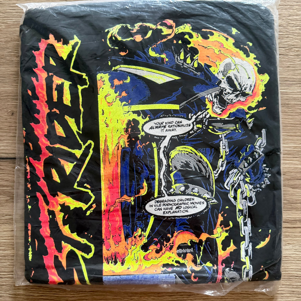 90年代のヴィンテージ ゴーストライダー マーベル Tシャツ