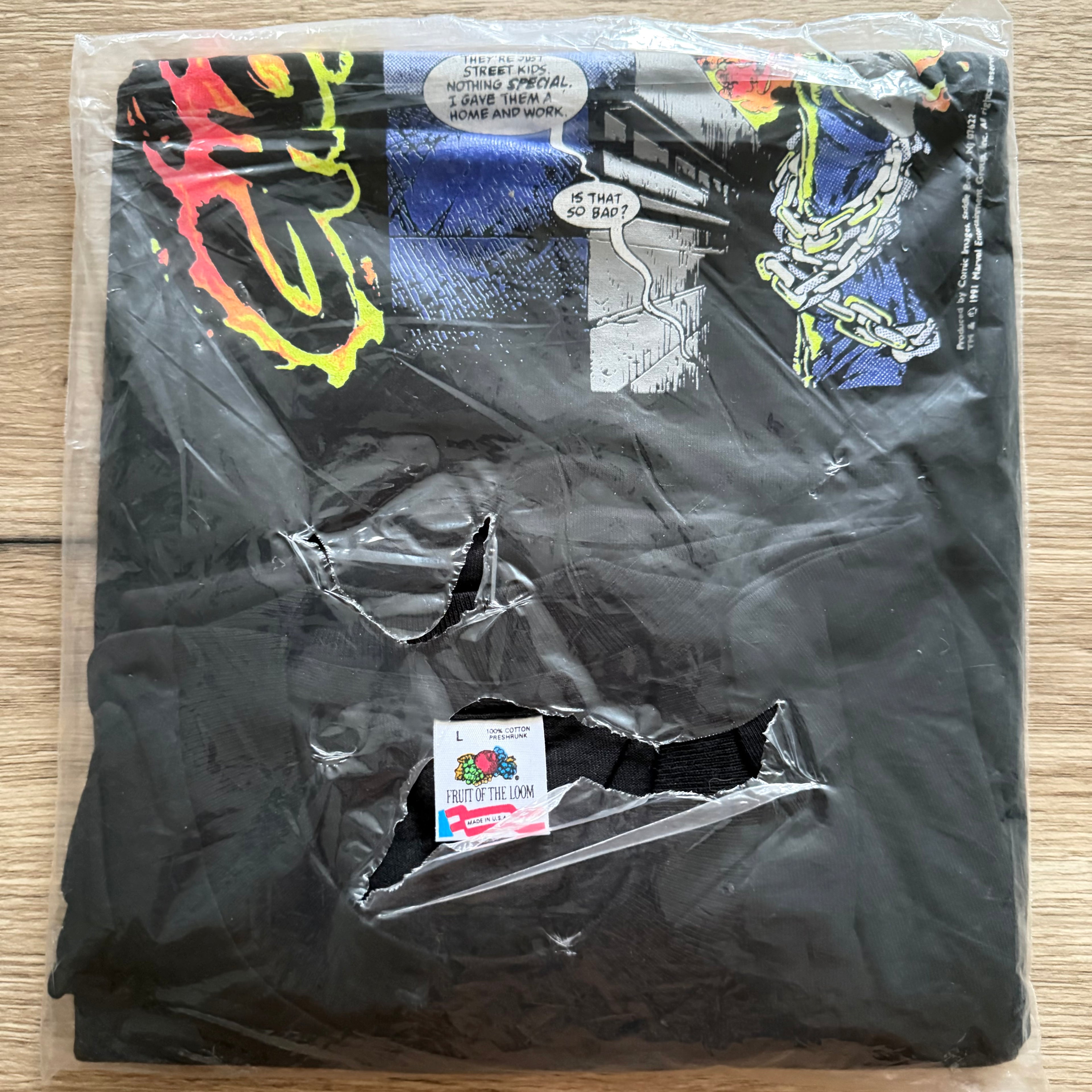 Vintage 90's Ghost Rider Marvel T-Shirt