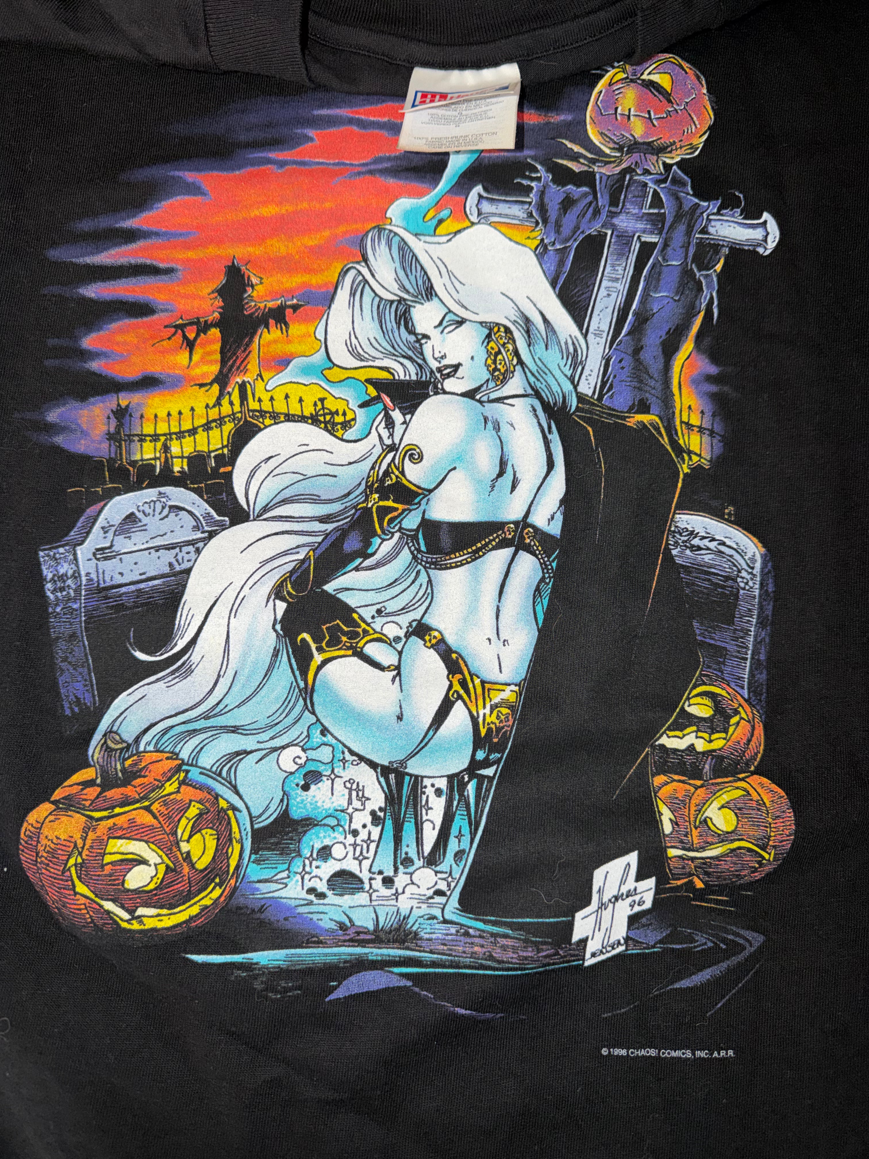 Vintage 90's Lady Death Longsleeve