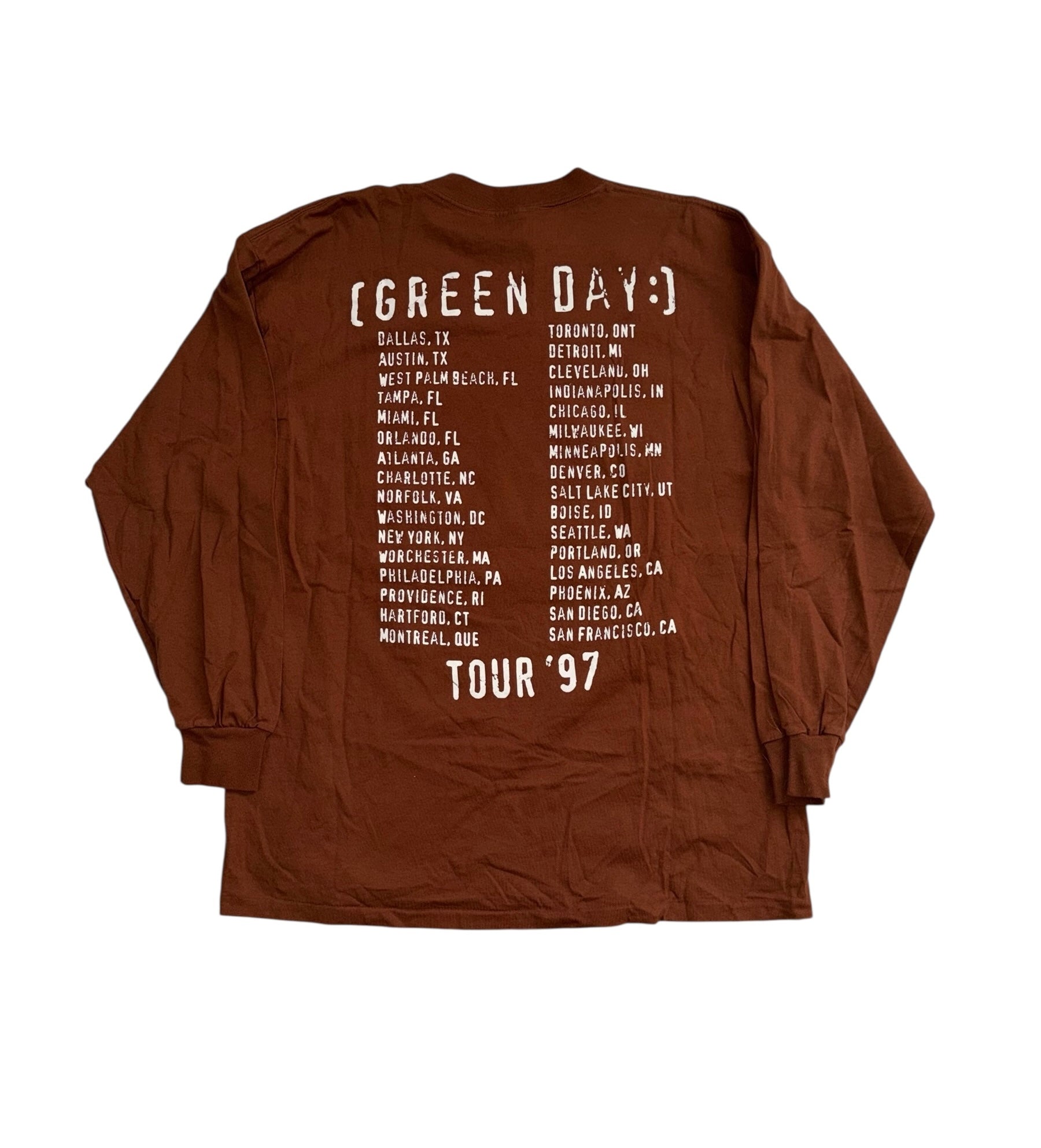 Vintage 90's Green Day Longsleeve