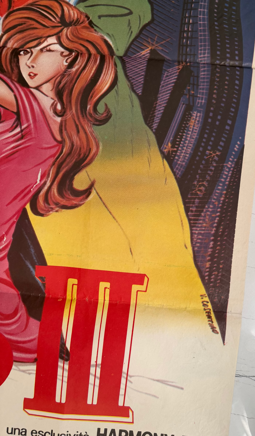 Vintage 1979 Lupin III Poster