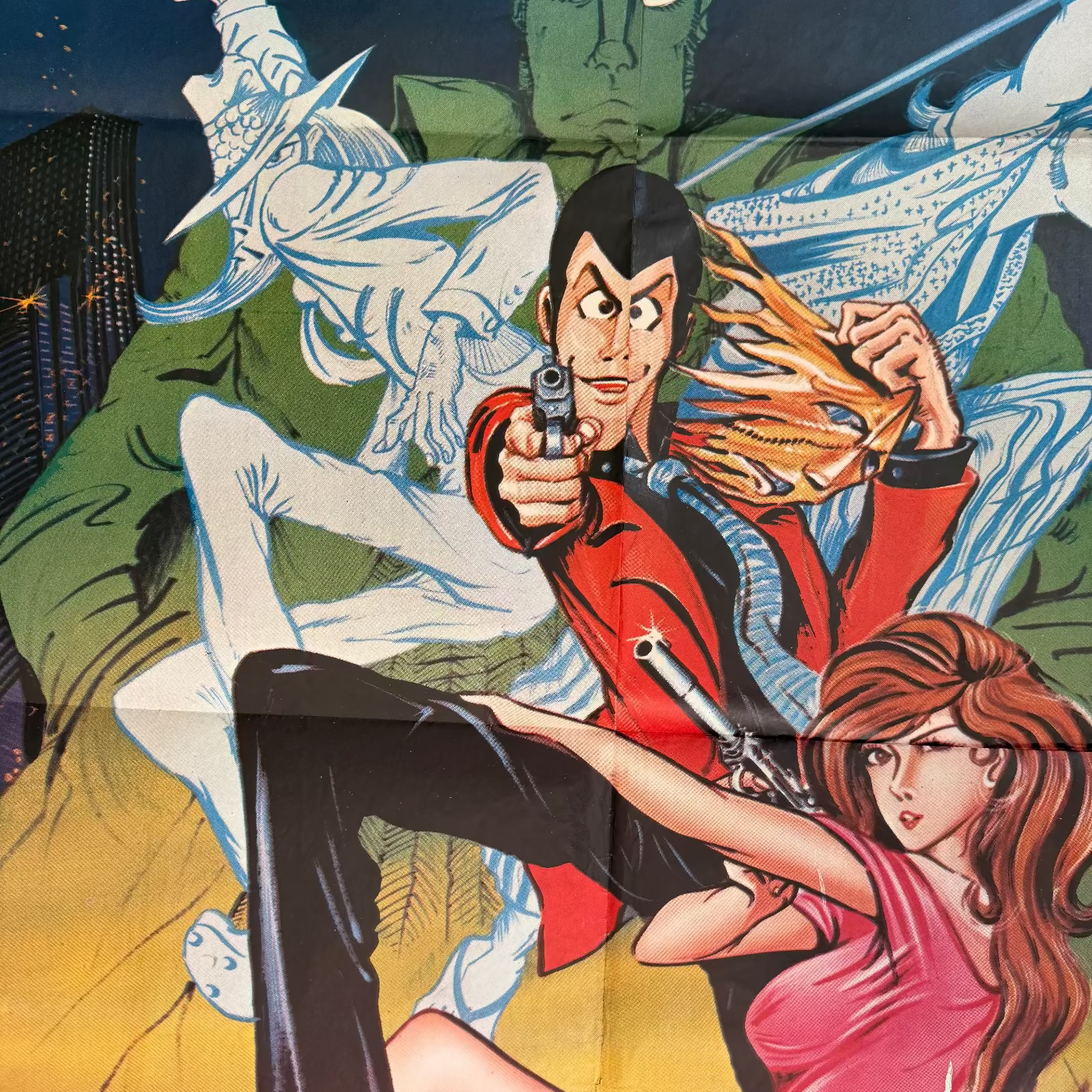 Vintage 1979 Lupin III Poster