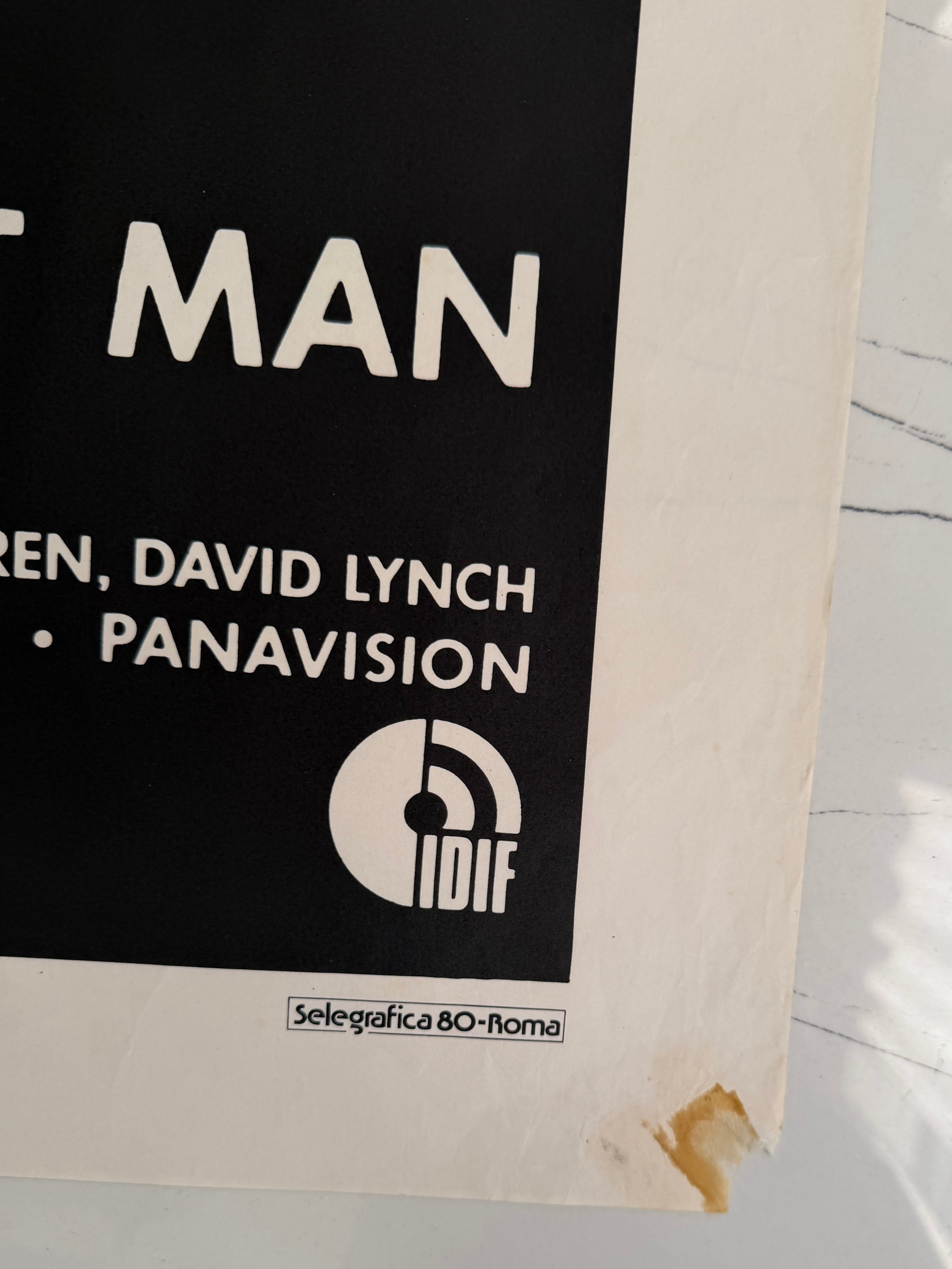 Vintage The Elephant Man Poster