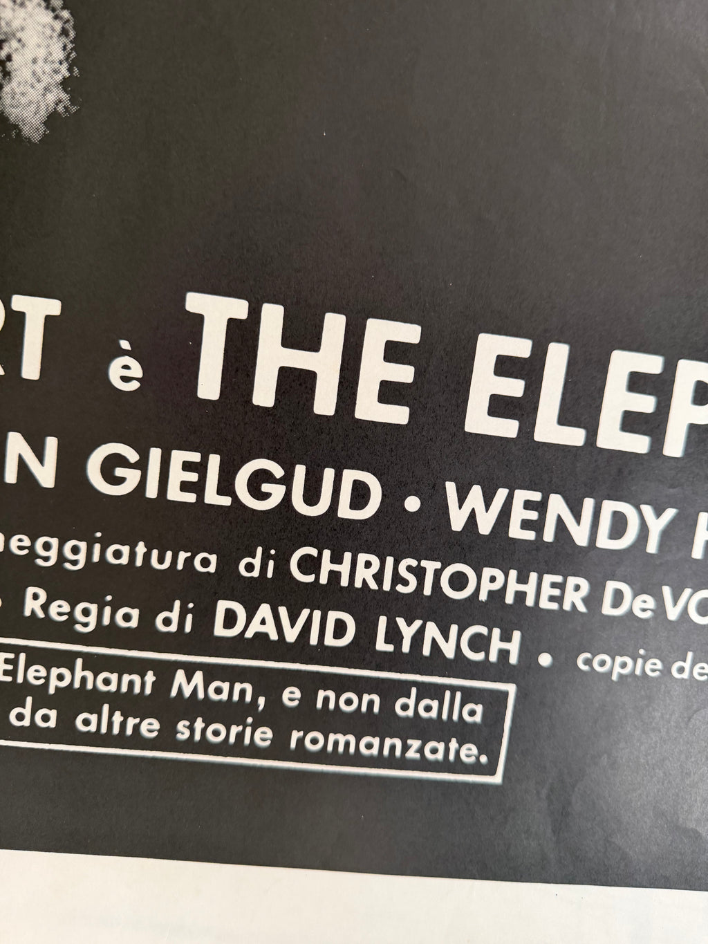 Vintage The Elephant Man Poster