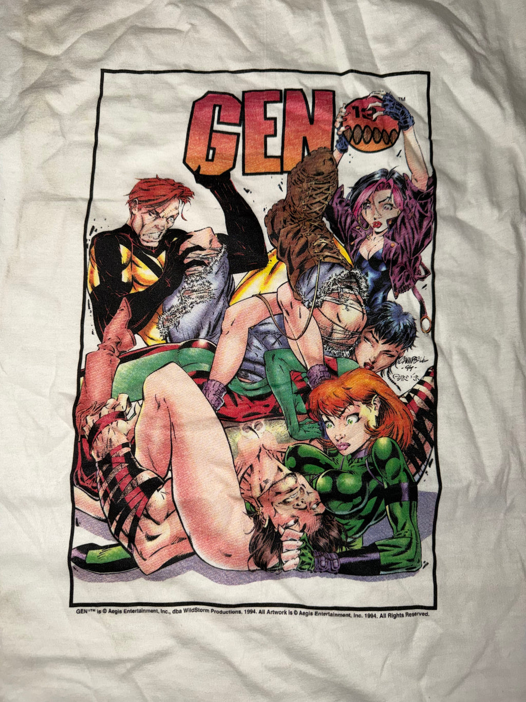 Vintage 1994 GEN 13 T-shirt
