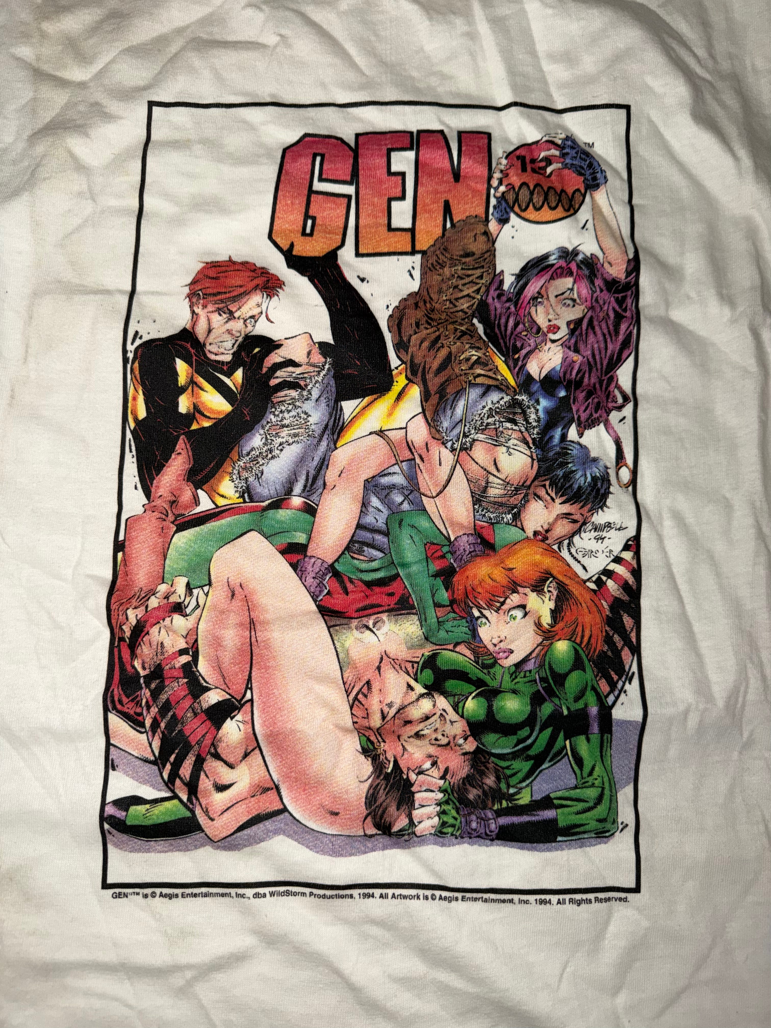 Vintage 1994 GEN 13 T-shirt
