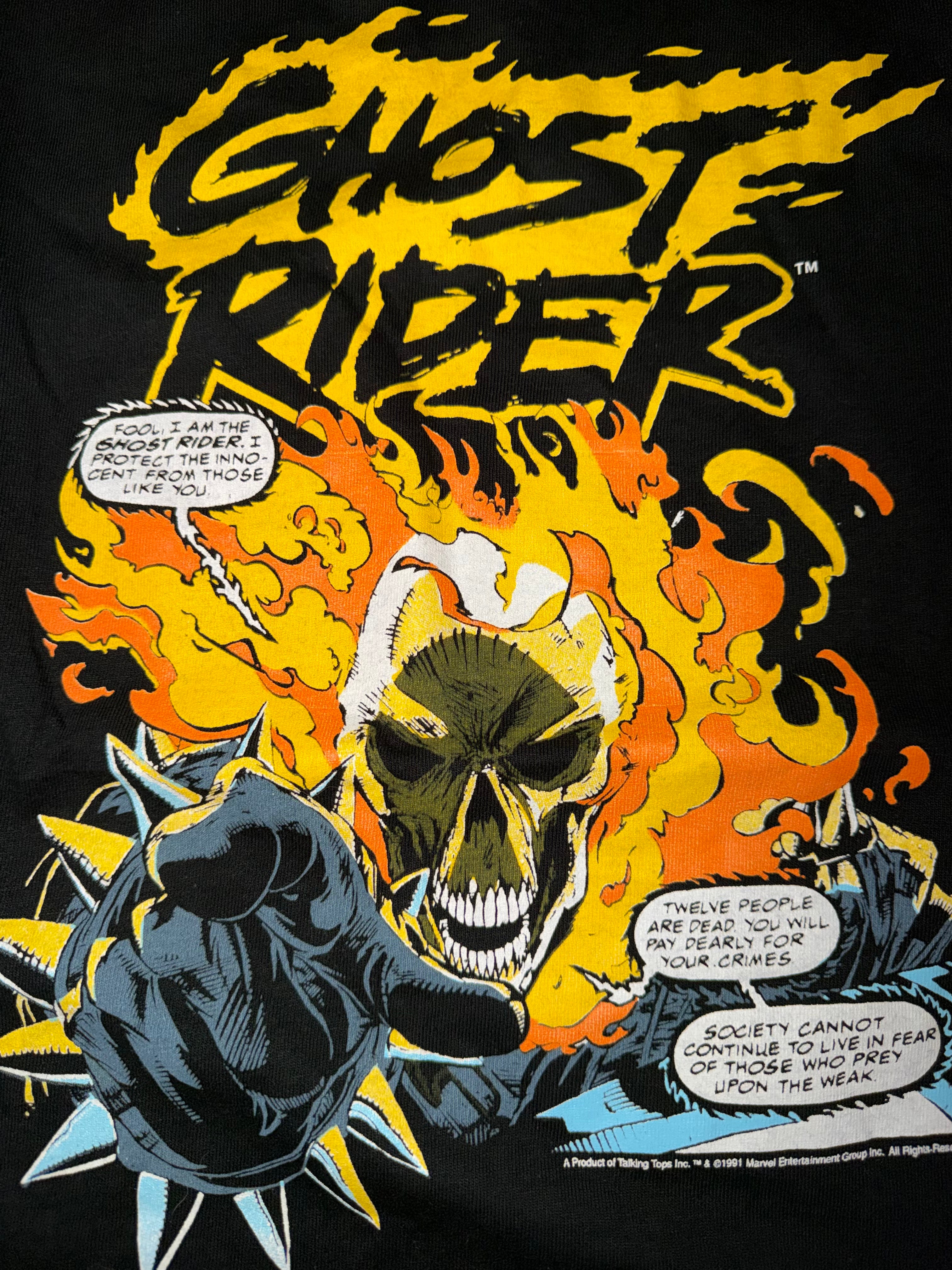 Vintage 90's Ghost Rider T-shirt