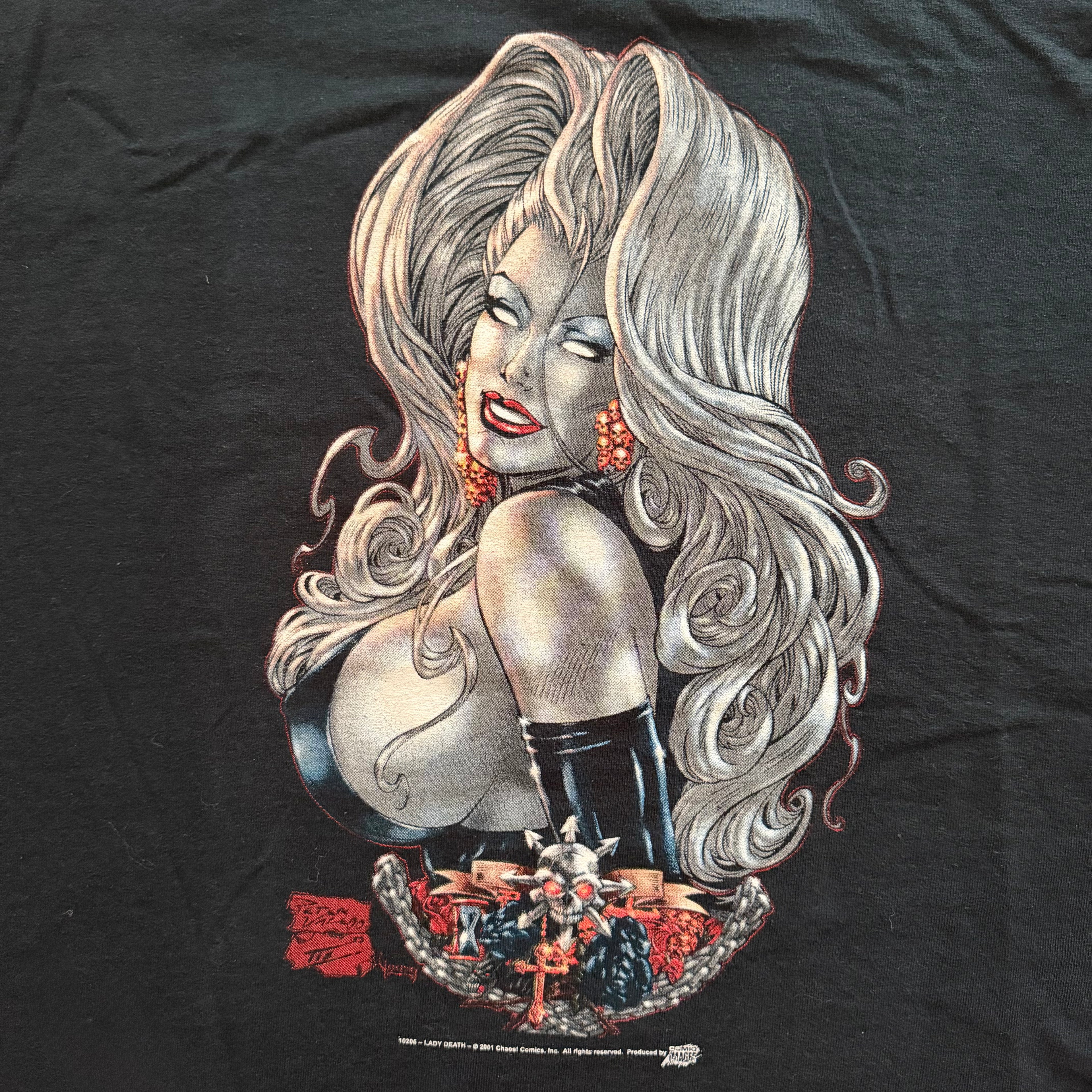 Vintage Lady Death 00s T-Shirt