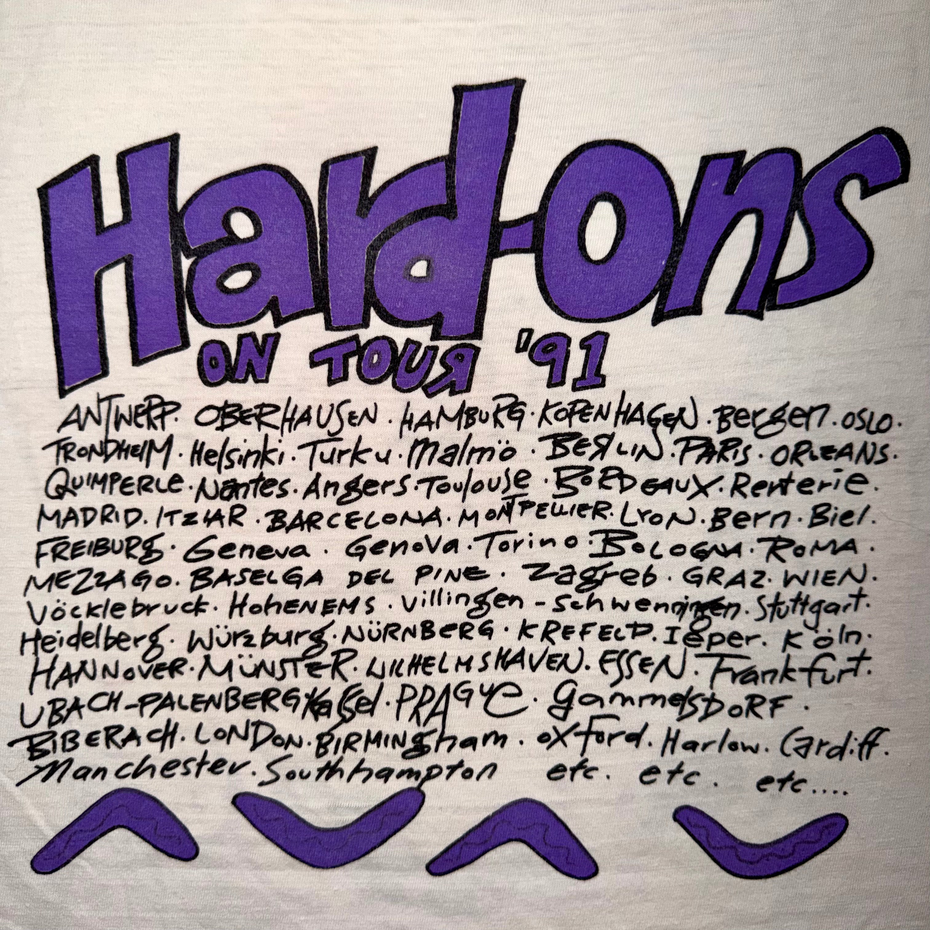 Vintage Hard Ons 90s Band T-Shirt