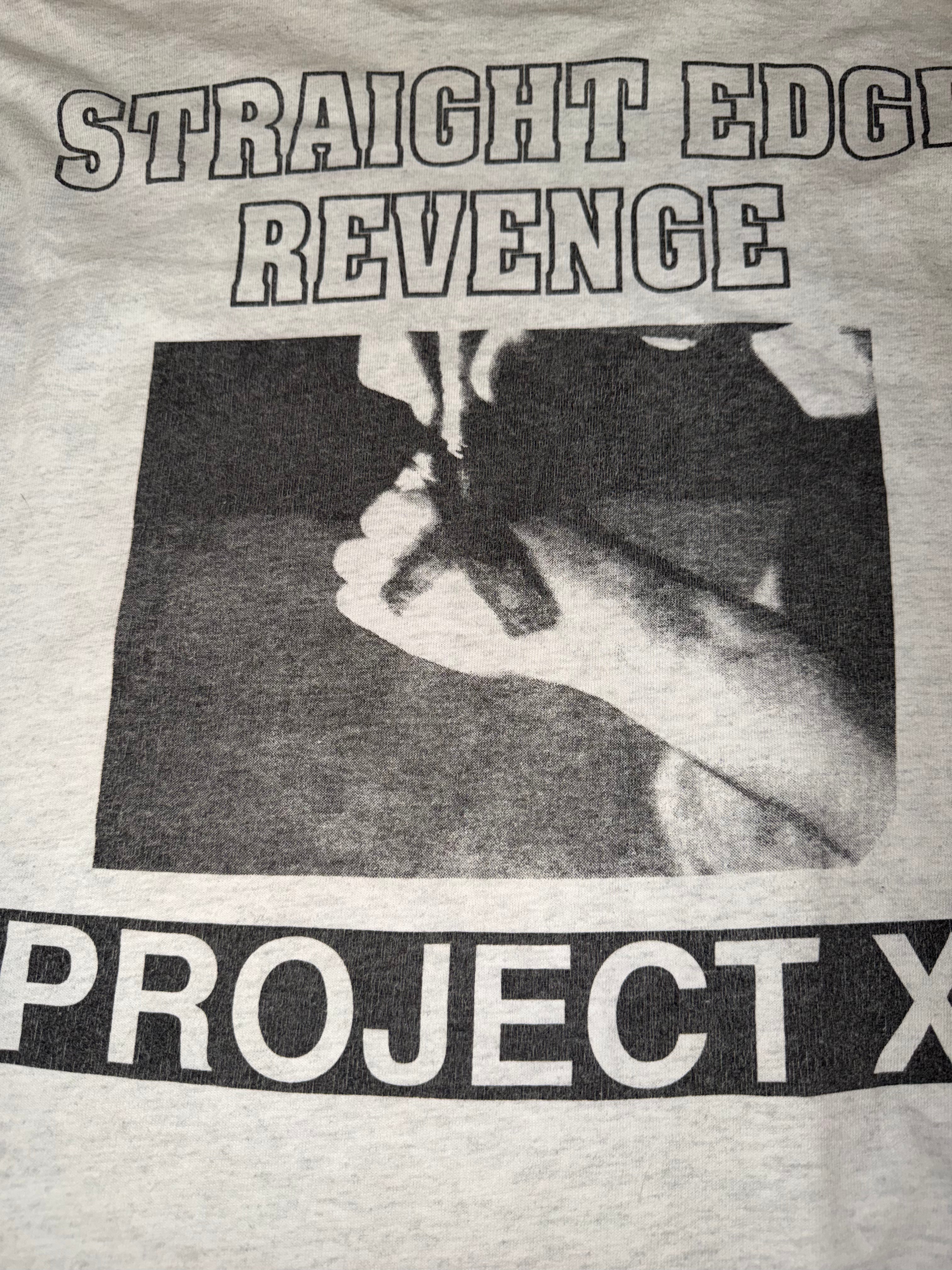 Vintage 90's Project X Schism Records Longsleeve