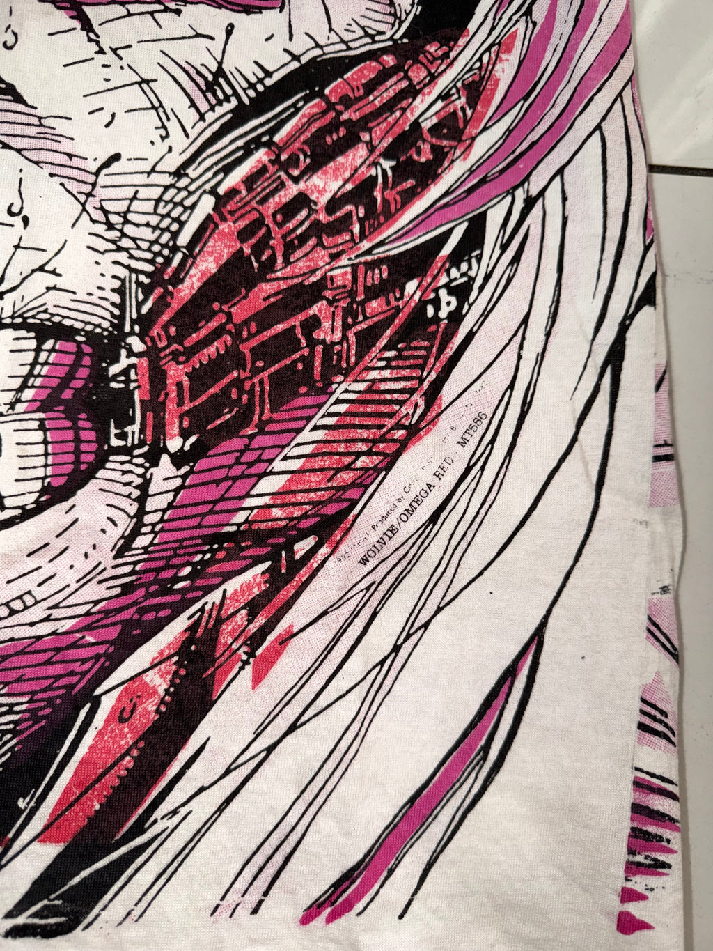 90年代ヴィンテージ オメガレッド ウルヴィー マーベルコミックイメージTシャツ