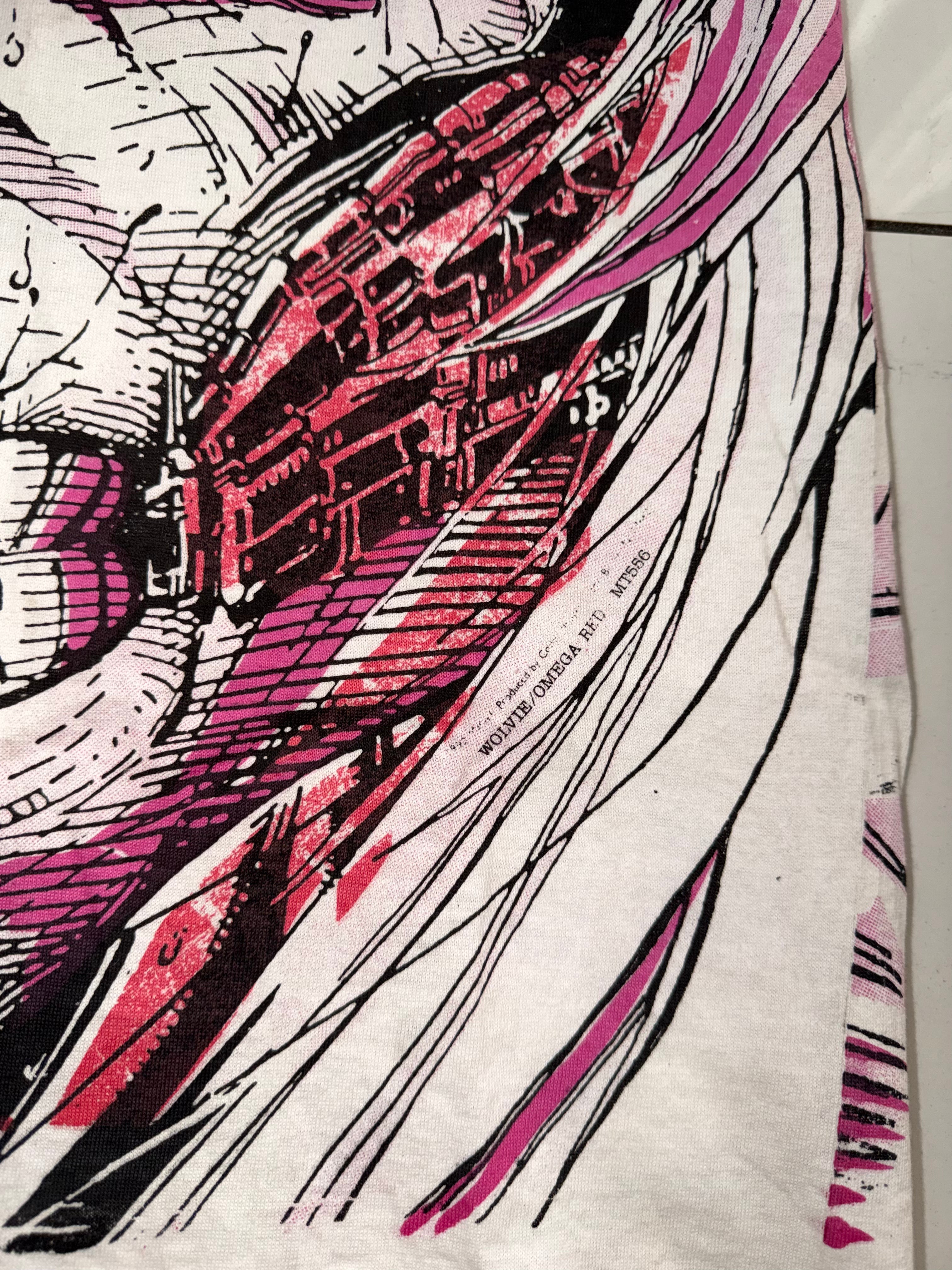 90年代ヴィンテージ オメガレッド ウルヴィー マーベルコミックイメージTシャツ
