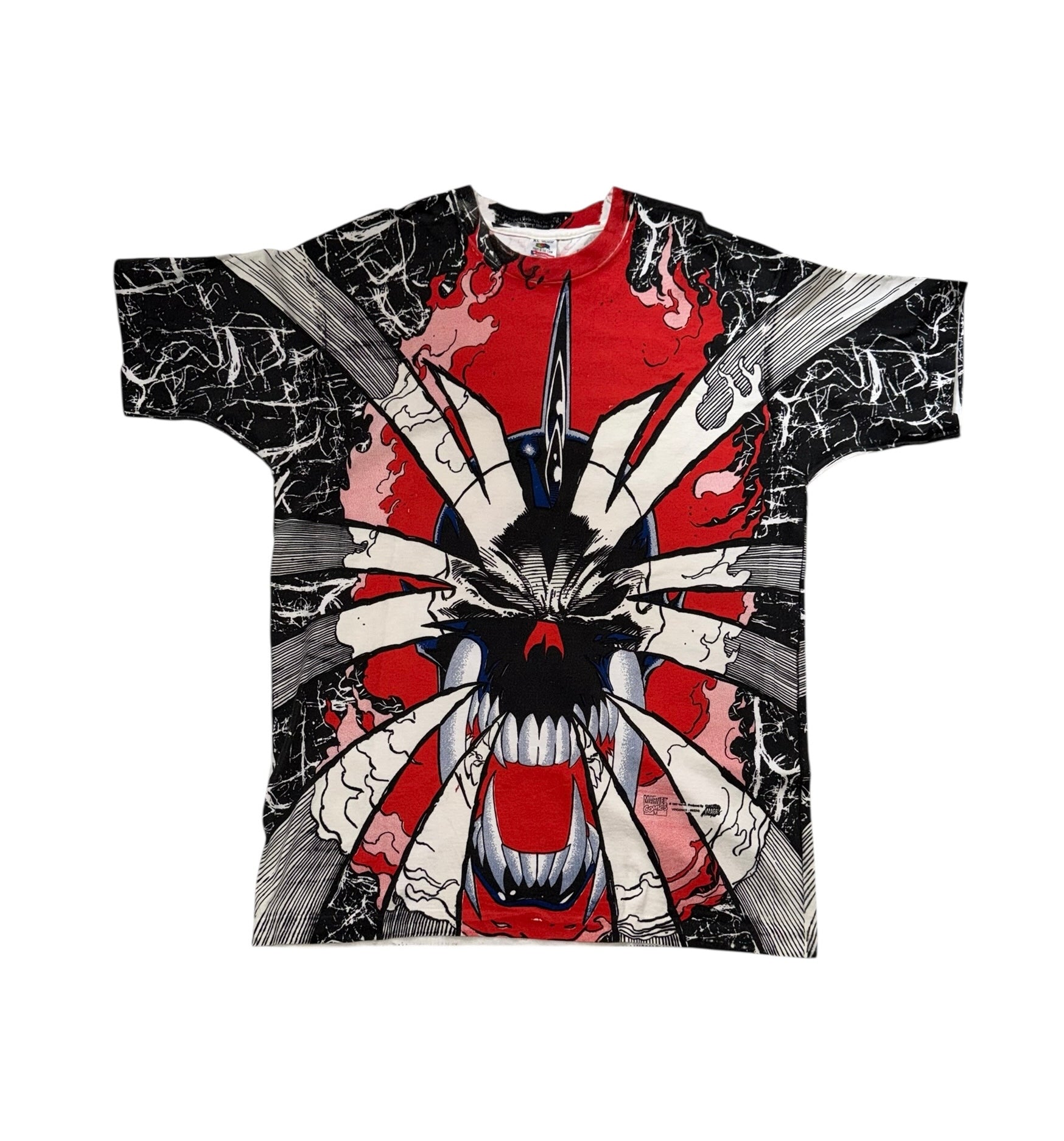 Vintage 90's Vengeance Marvel Mega Print T-Shirt