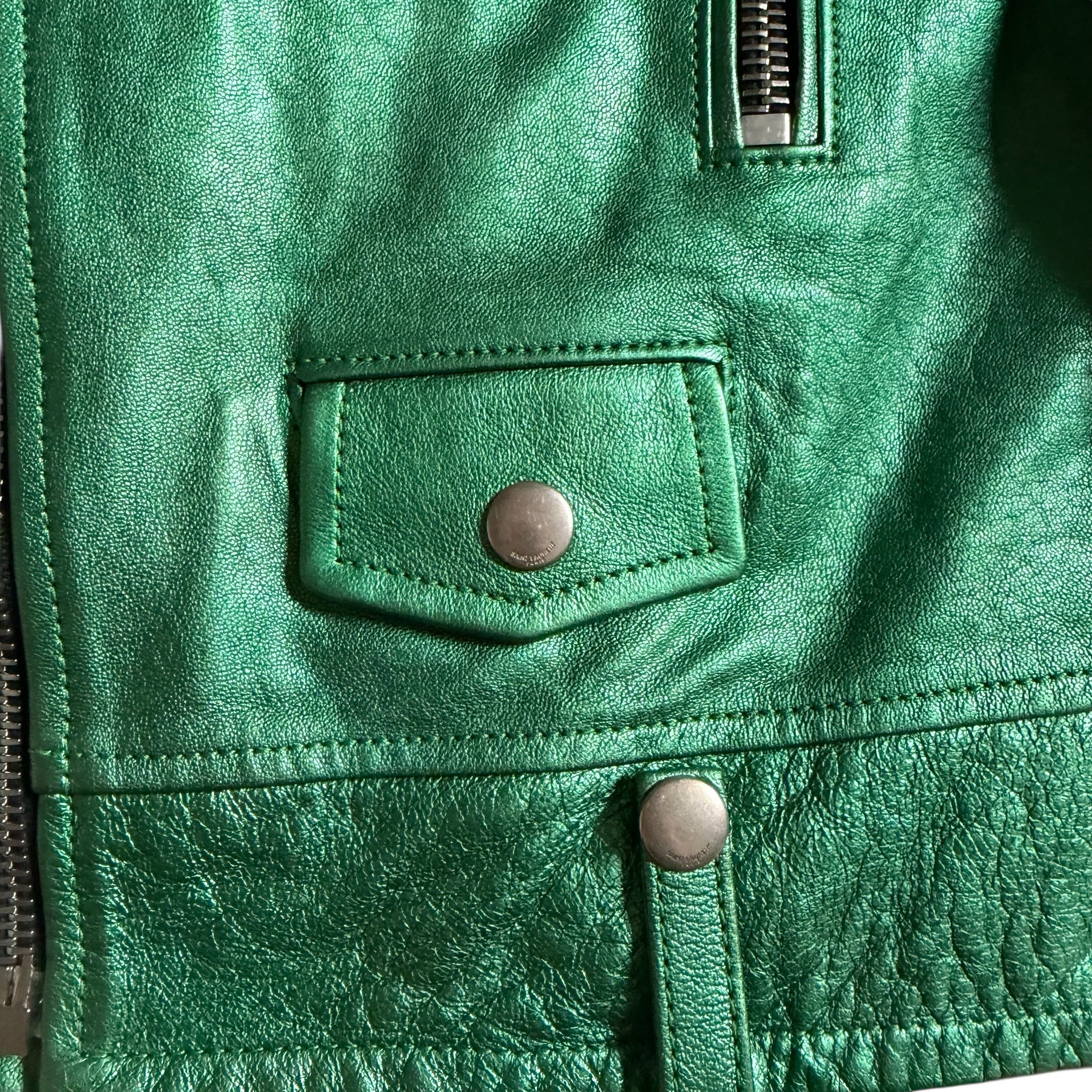 SAINT LAURENT LEATHER JACKET
