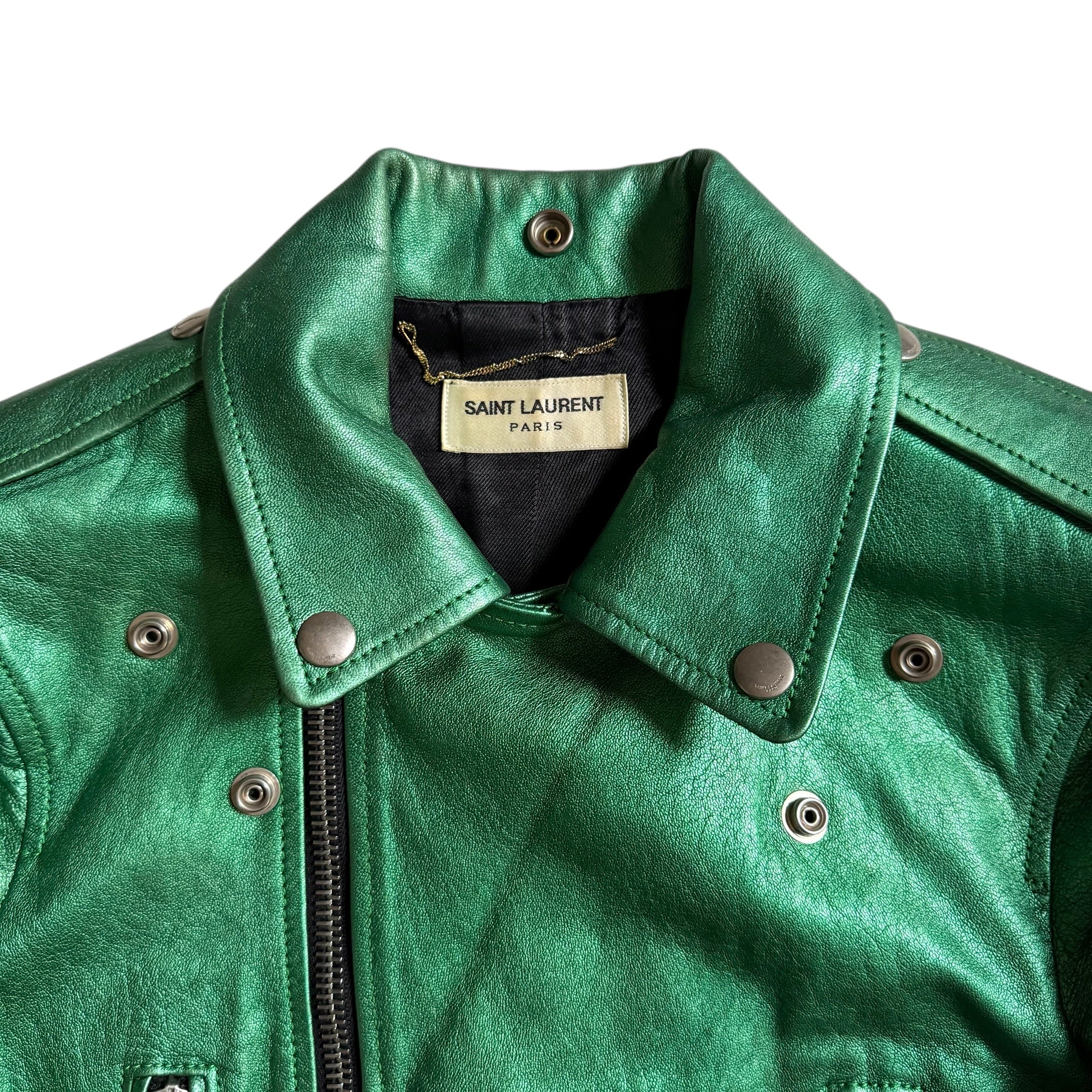 SAINT LAURENT LEATHER JACKET