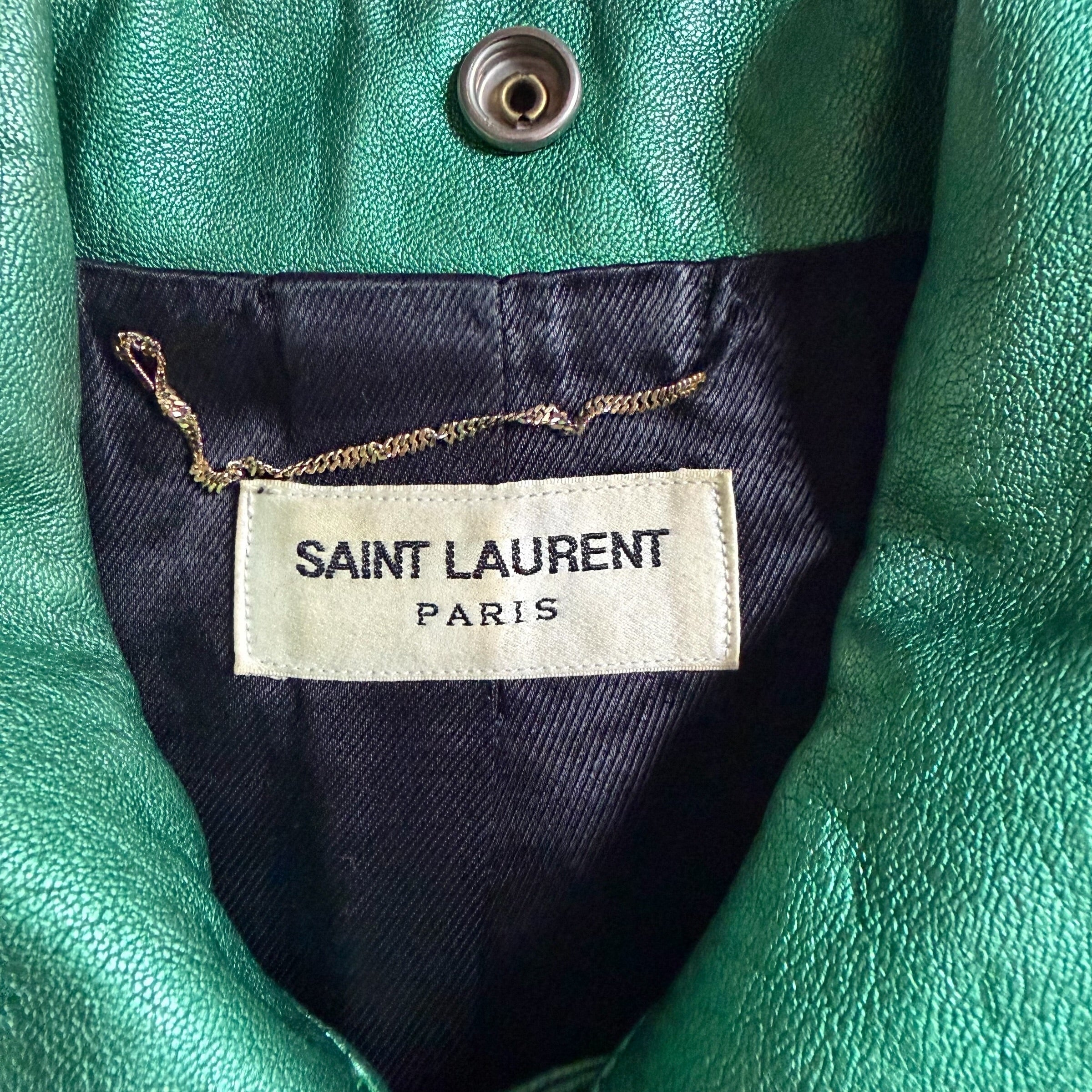 SAINT LAURENT LEATHER JACKET