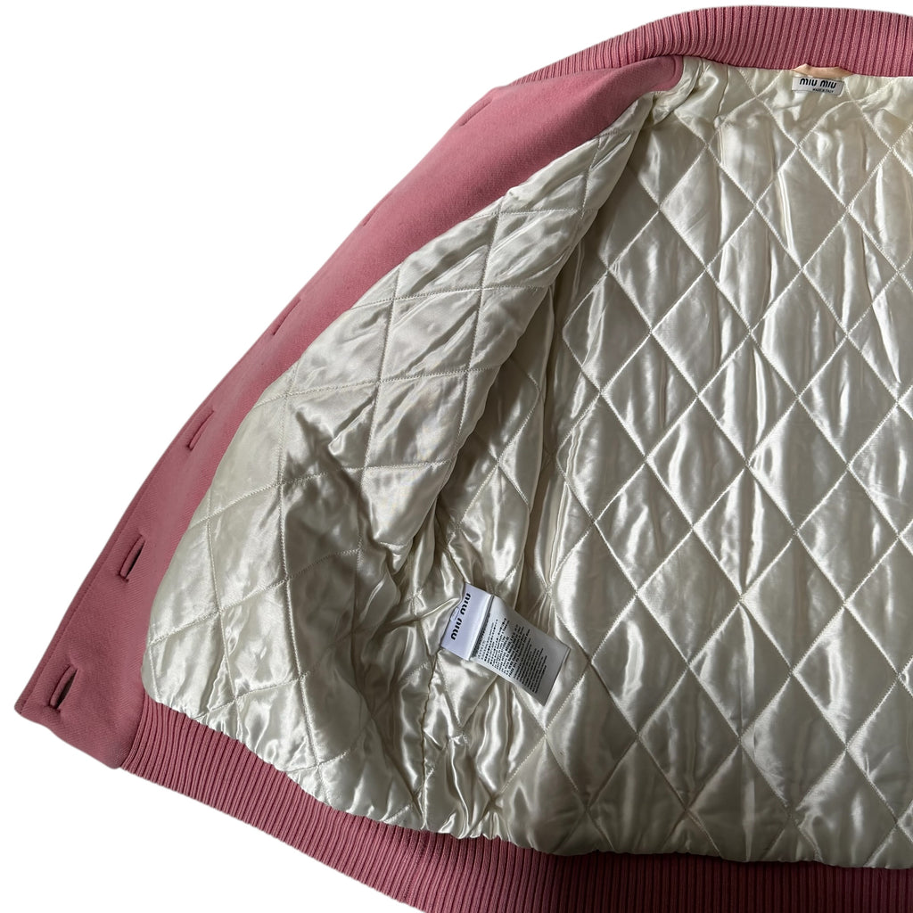 MIU MIU VARSITY JACKET