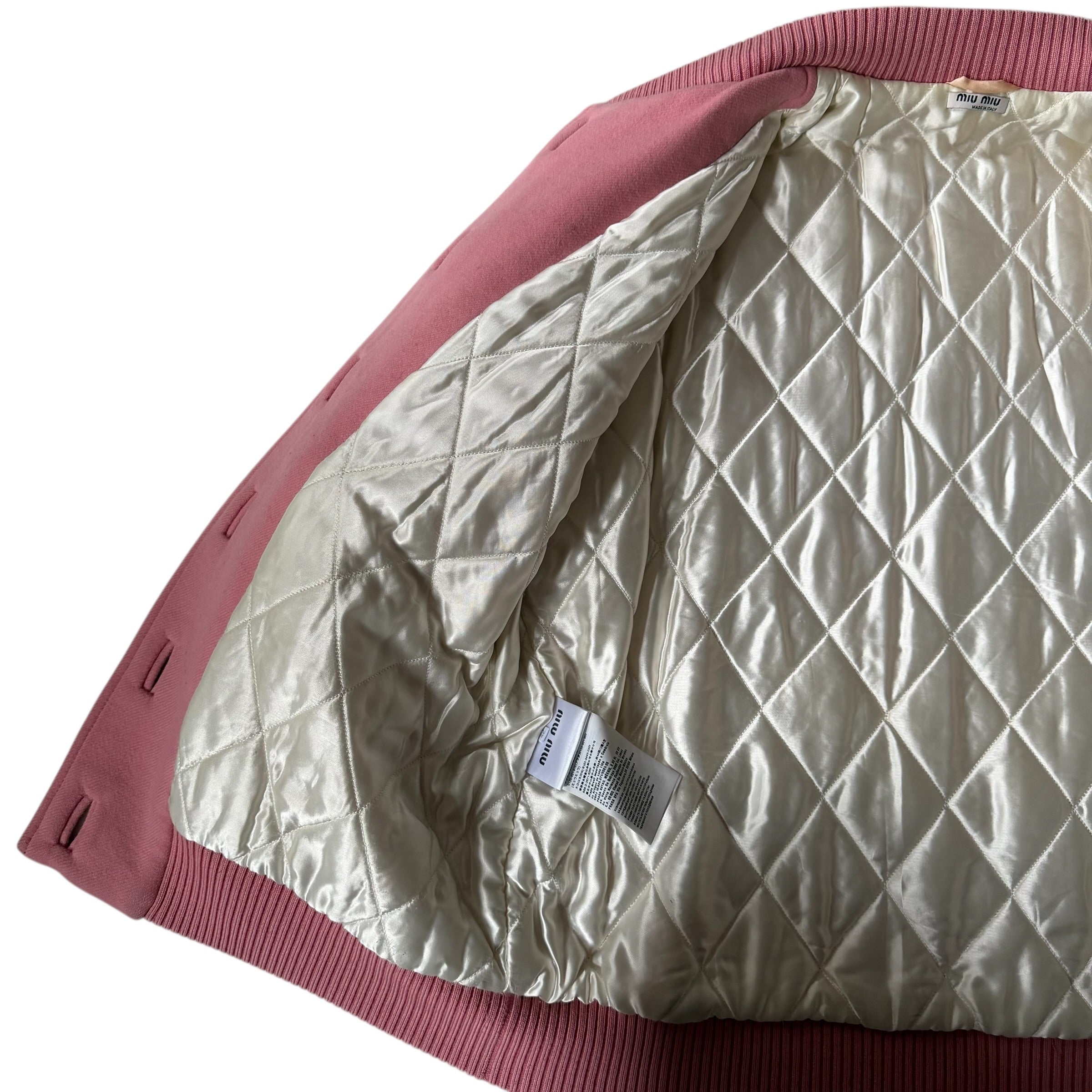 MIU MIU VARSITY JACKET