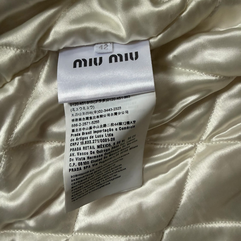 MIU MIU VARSITY JACKET