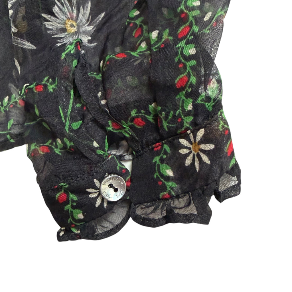 DOLCE & GABBANA SILK BLOUSE