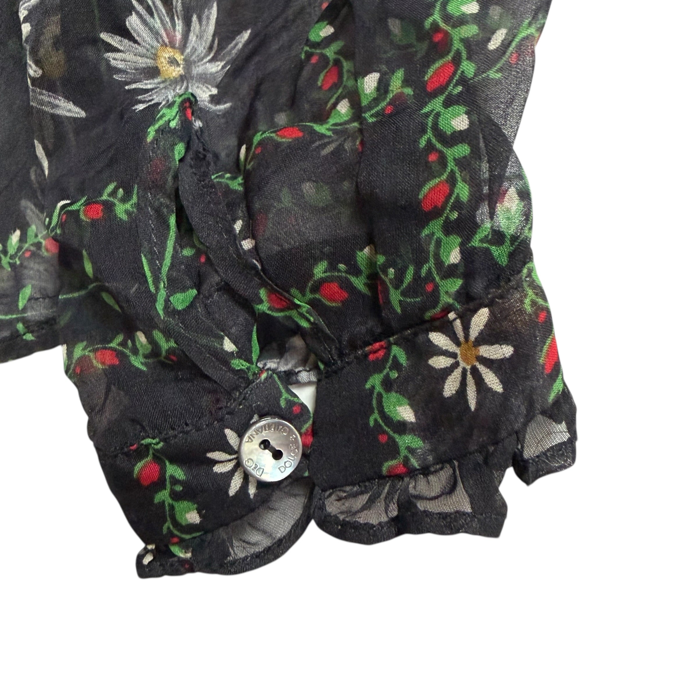DOLCE & GABBANA SILK BLOUSE