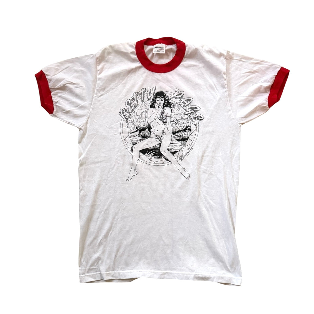 Vintage Betty Page by Steve Woron 1989 T-Shirt