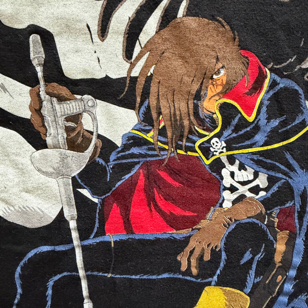 Vintage Capitan Harlock Anime Manga 00s T-Shirt