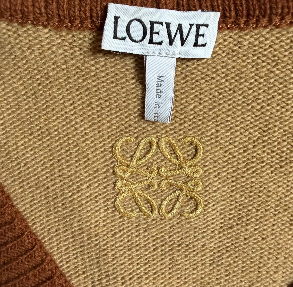 LOEWE PRINTED CARDIGAN