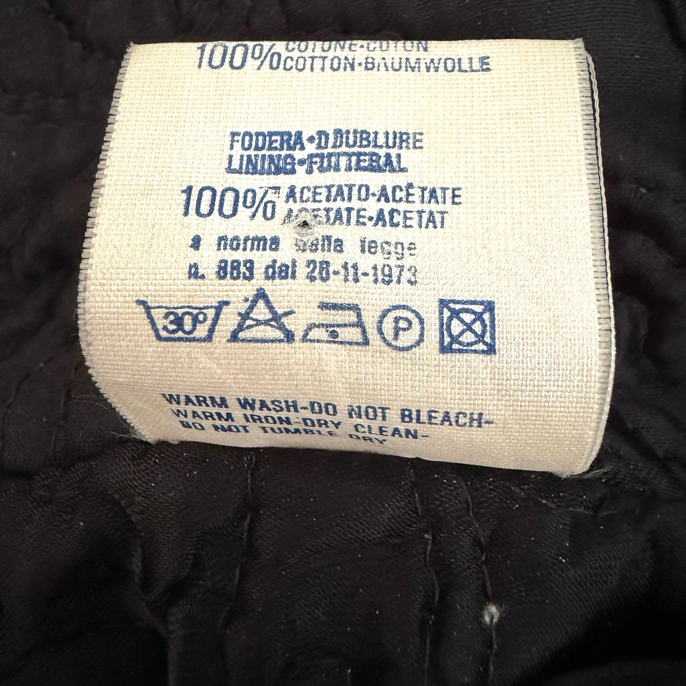 Versace Jeans Couture Vintage 1991 Movie Poster Cropped Jacket