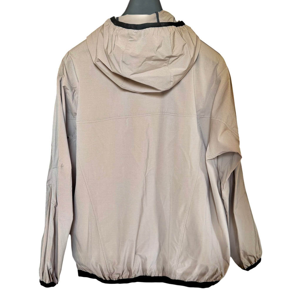 Fendi 2022 Men's Gradient FF Logo Hooded Windbreaker Jacket