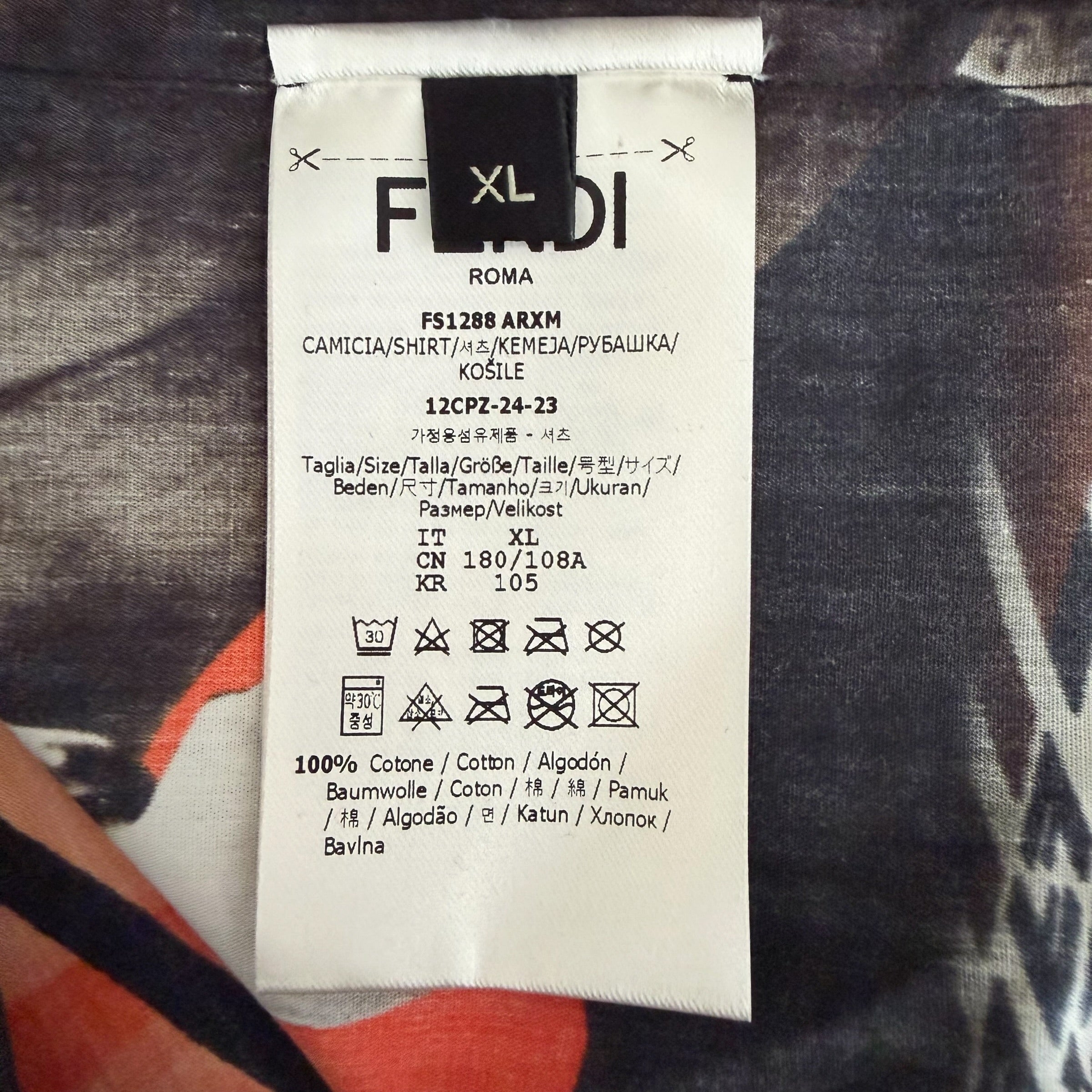 Fendi 2024 "Summer in Roma" Shirt